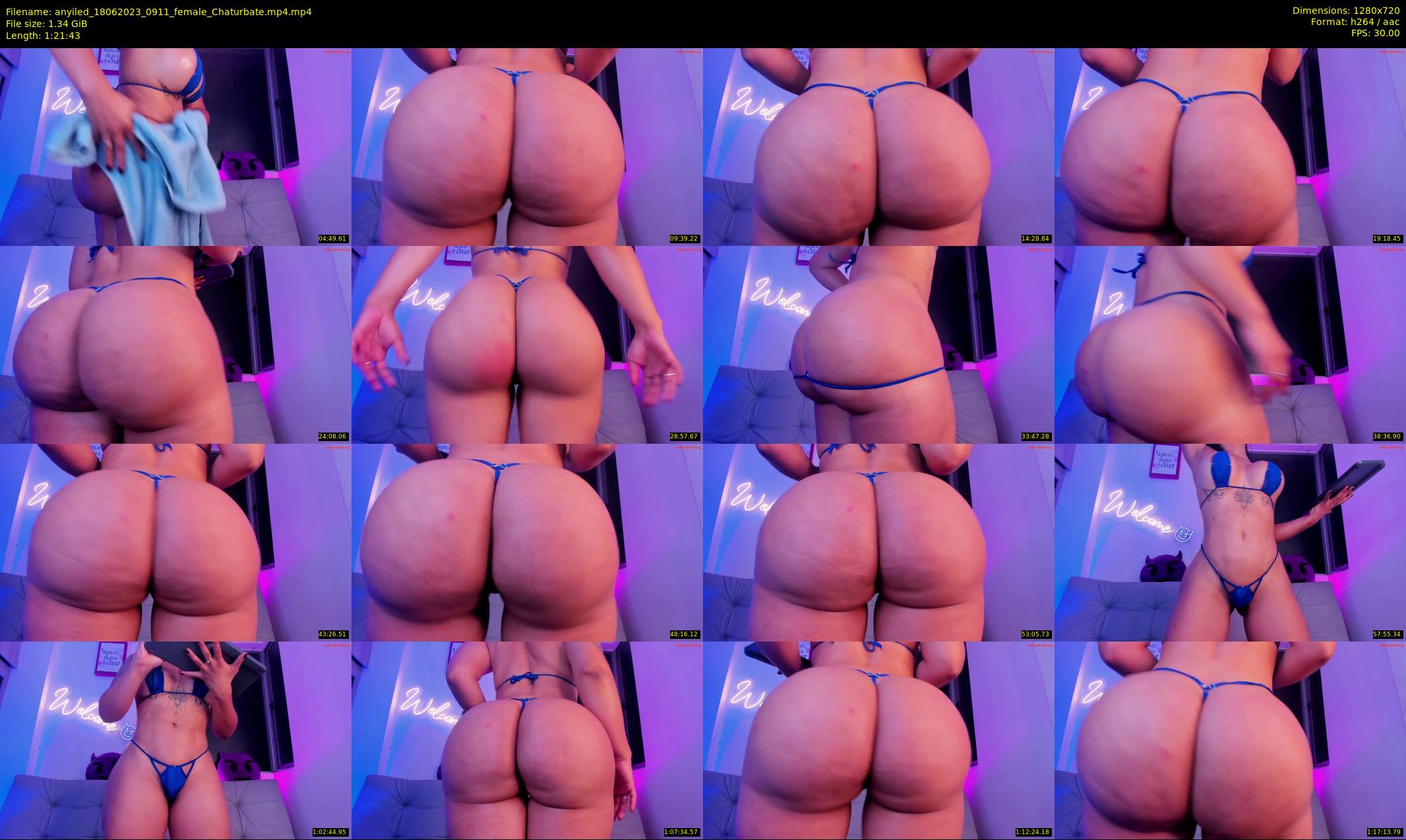 anyiled — 82 minute Chaturbate female cam show recording, 720p, Jun 18, 2023