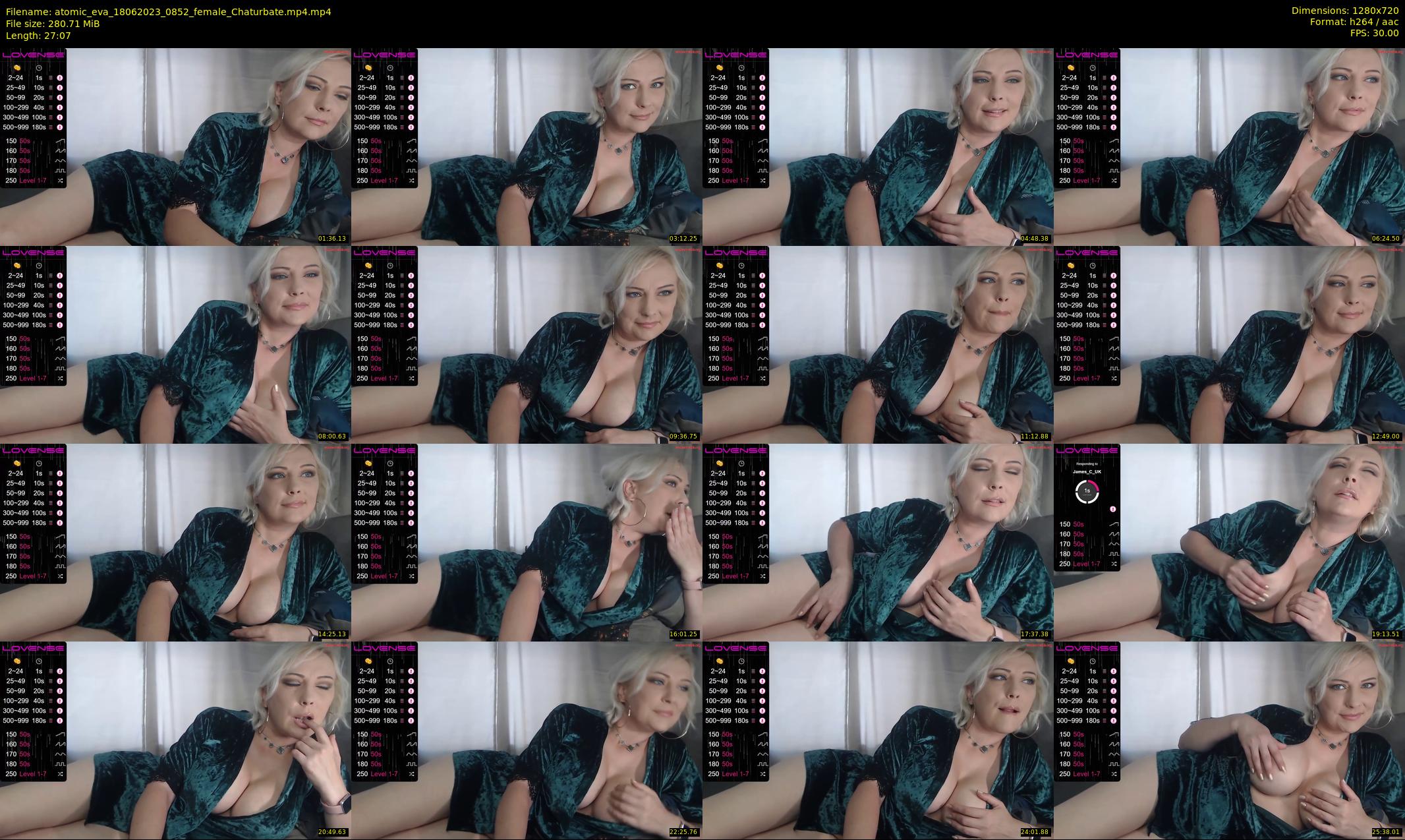 atomic_eva — 28 minute Chaturbate female cam show recording, 720p, Jun 18, 2023