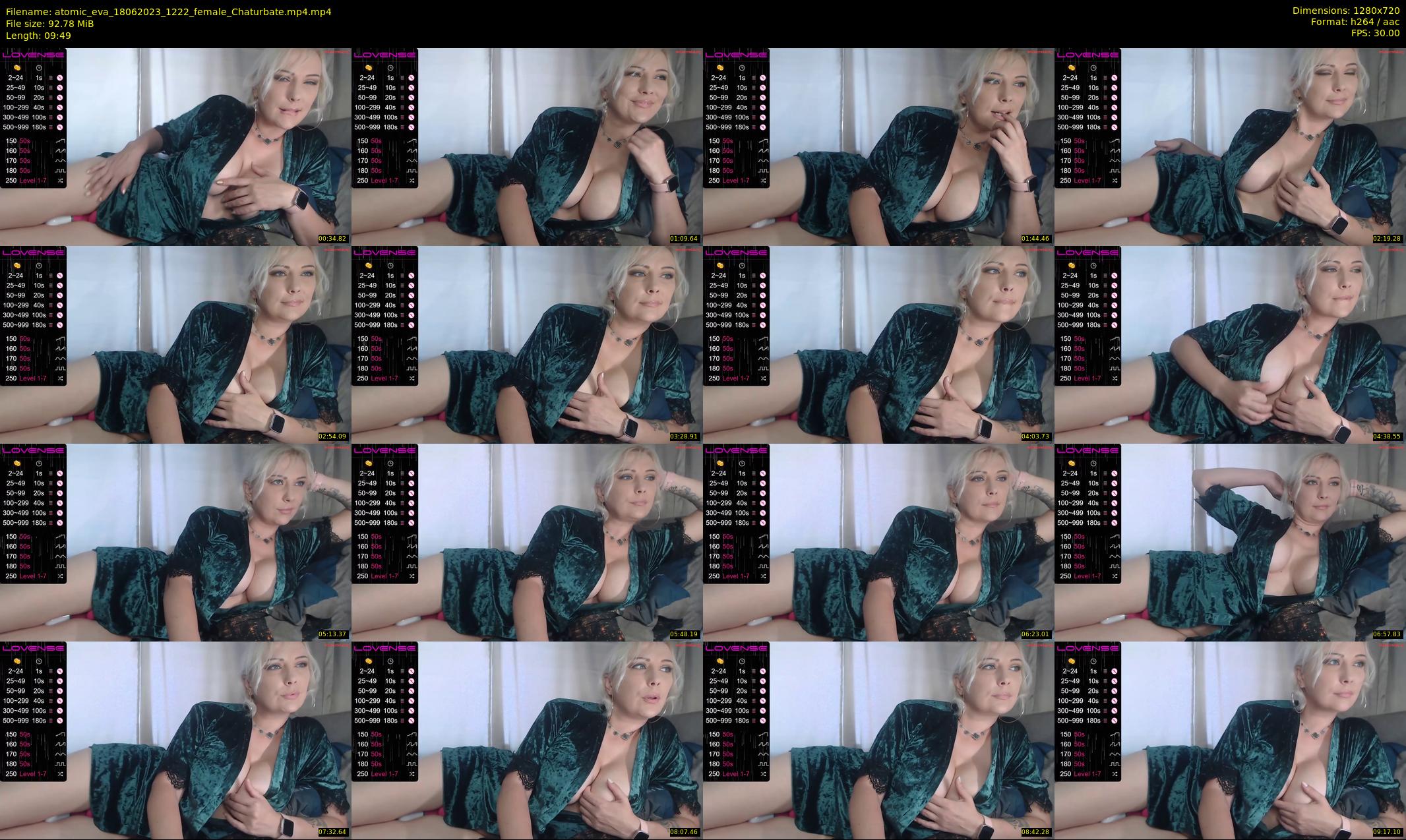 atomic_eva — 10 minute Chaturbate female cam show recording, 720p, Jun 18, 2023