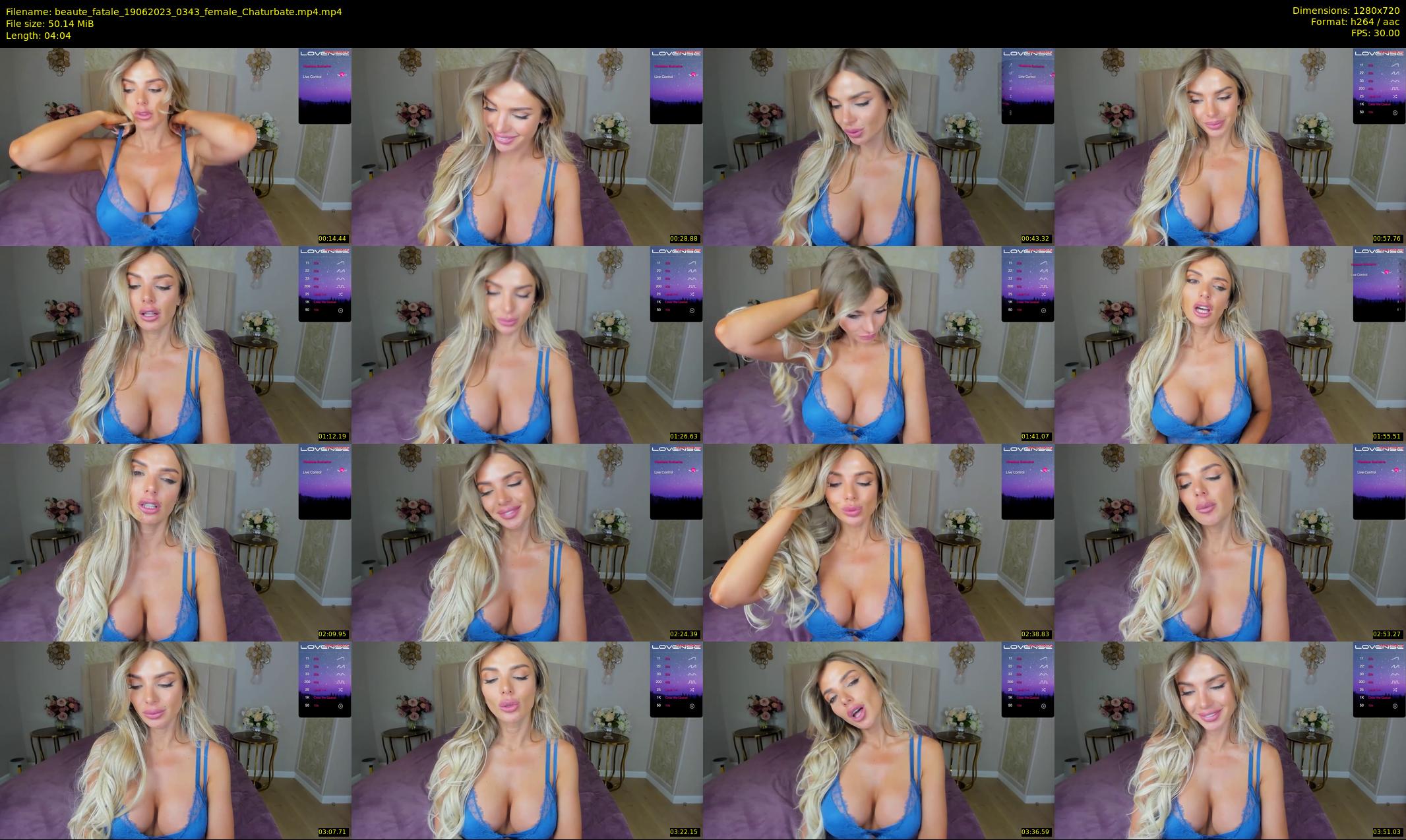 beaute_fatale — 5 minute Chaturbate female cam show recording, 720p, Jun 19, 2023