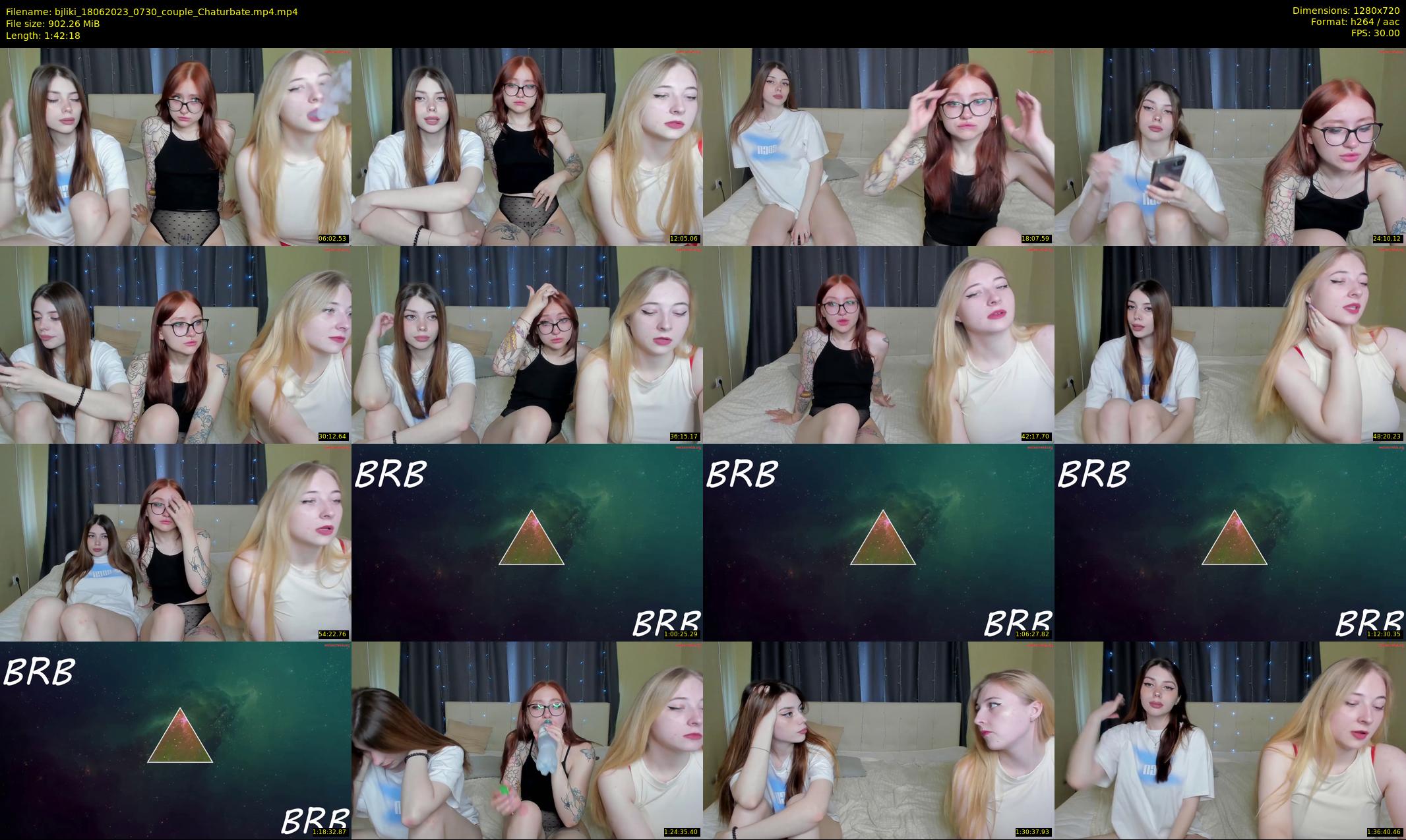 bjliki — 103 minute Chaturbate couple cam show recording, 720p, Jun 18, 2023