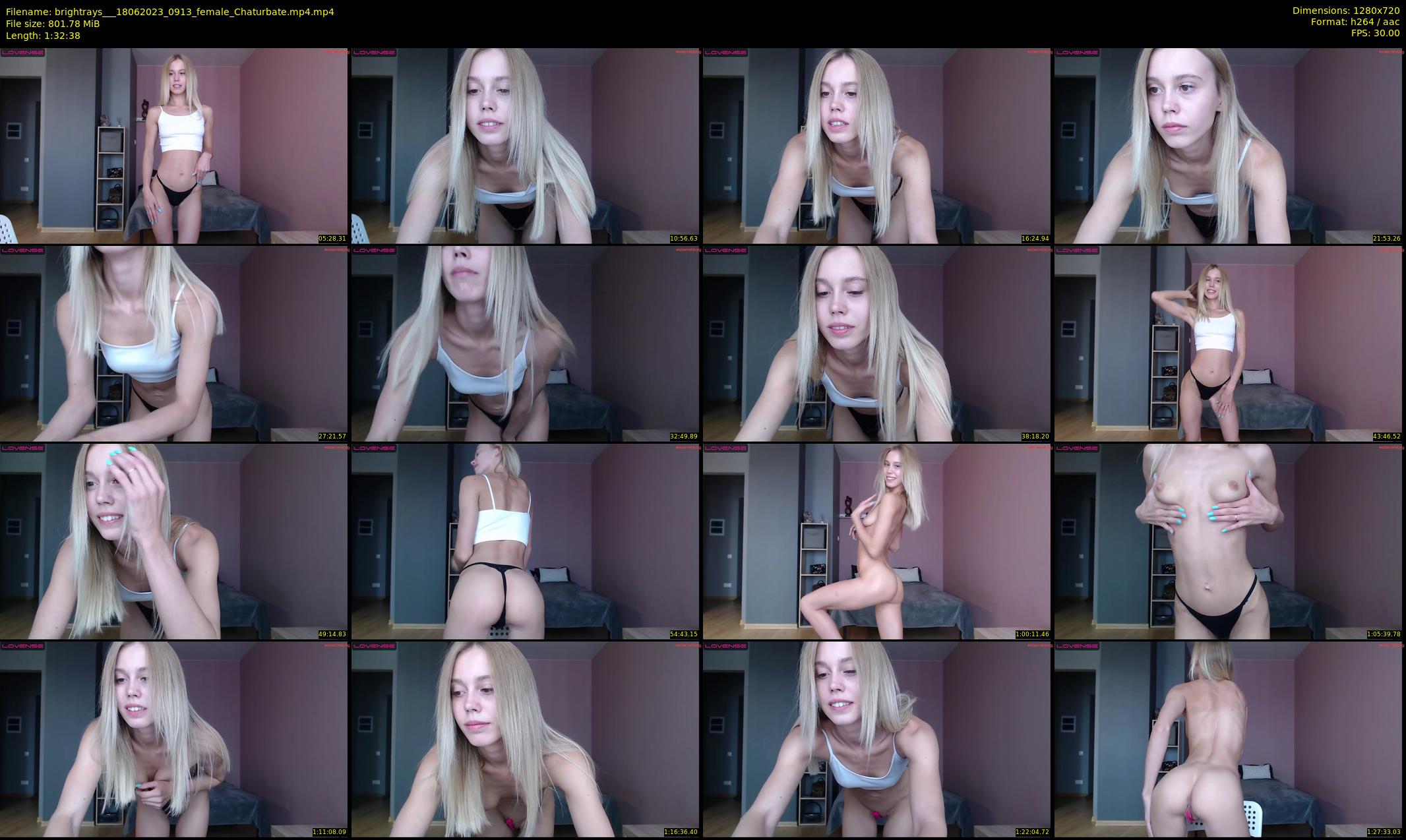 brightrays__ — 93 minute Chaturbate female cam show recording, 720p, Jun 18, 2023