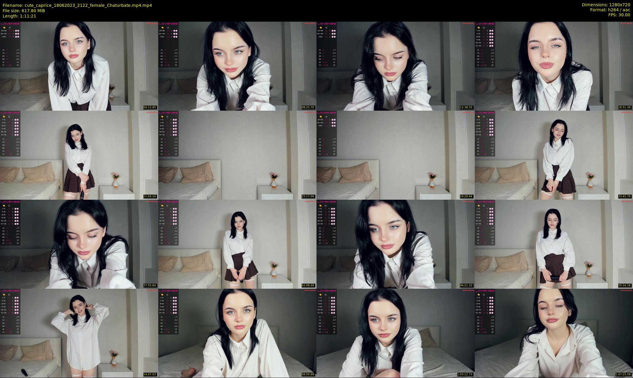cute_caprice — 72 minute Chaturbate female cam show recording, 720p, Jun 18, 2023