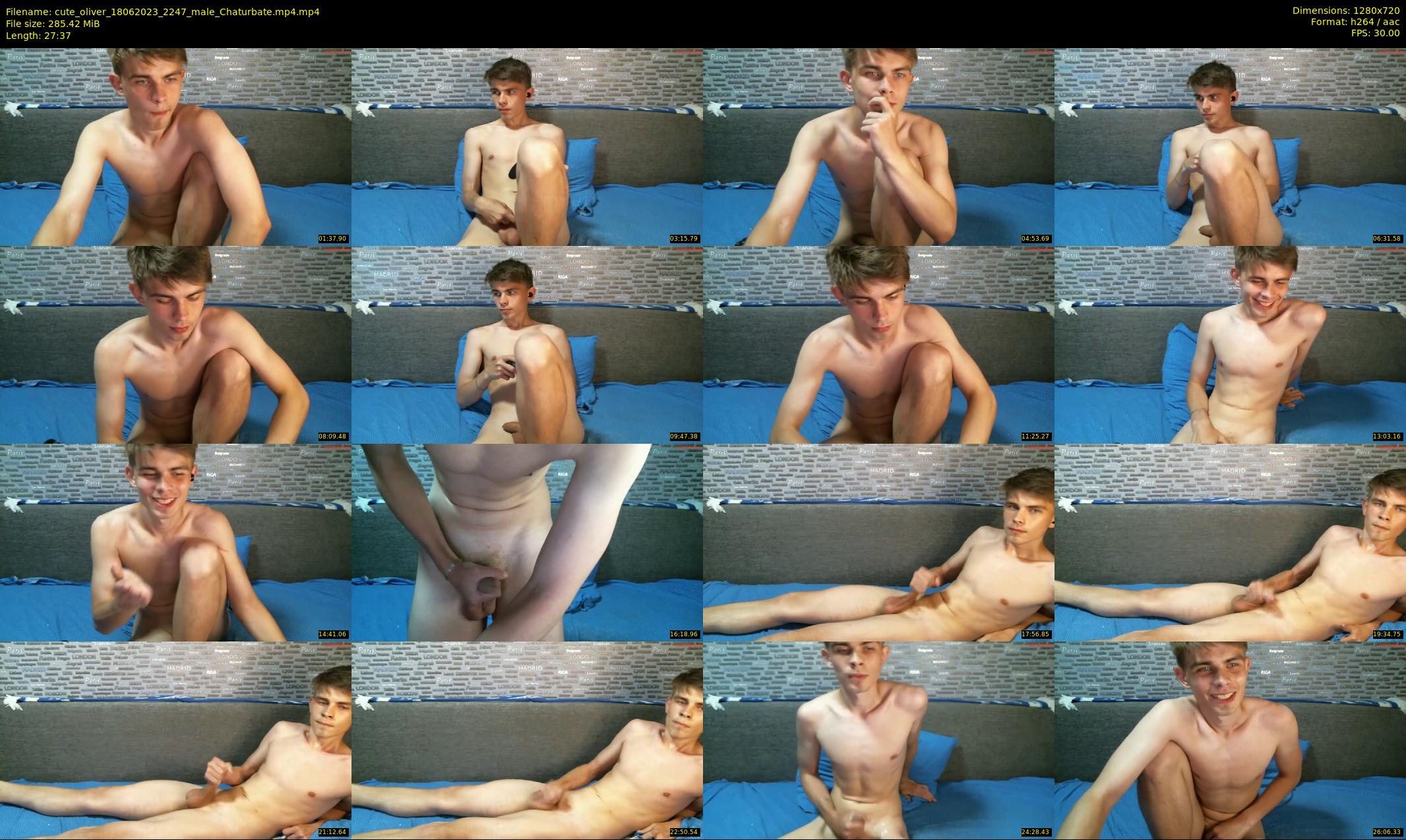 cute_oliver — 28 minute Chaturbate male cam show recording, 720p, Jun 18, 2023