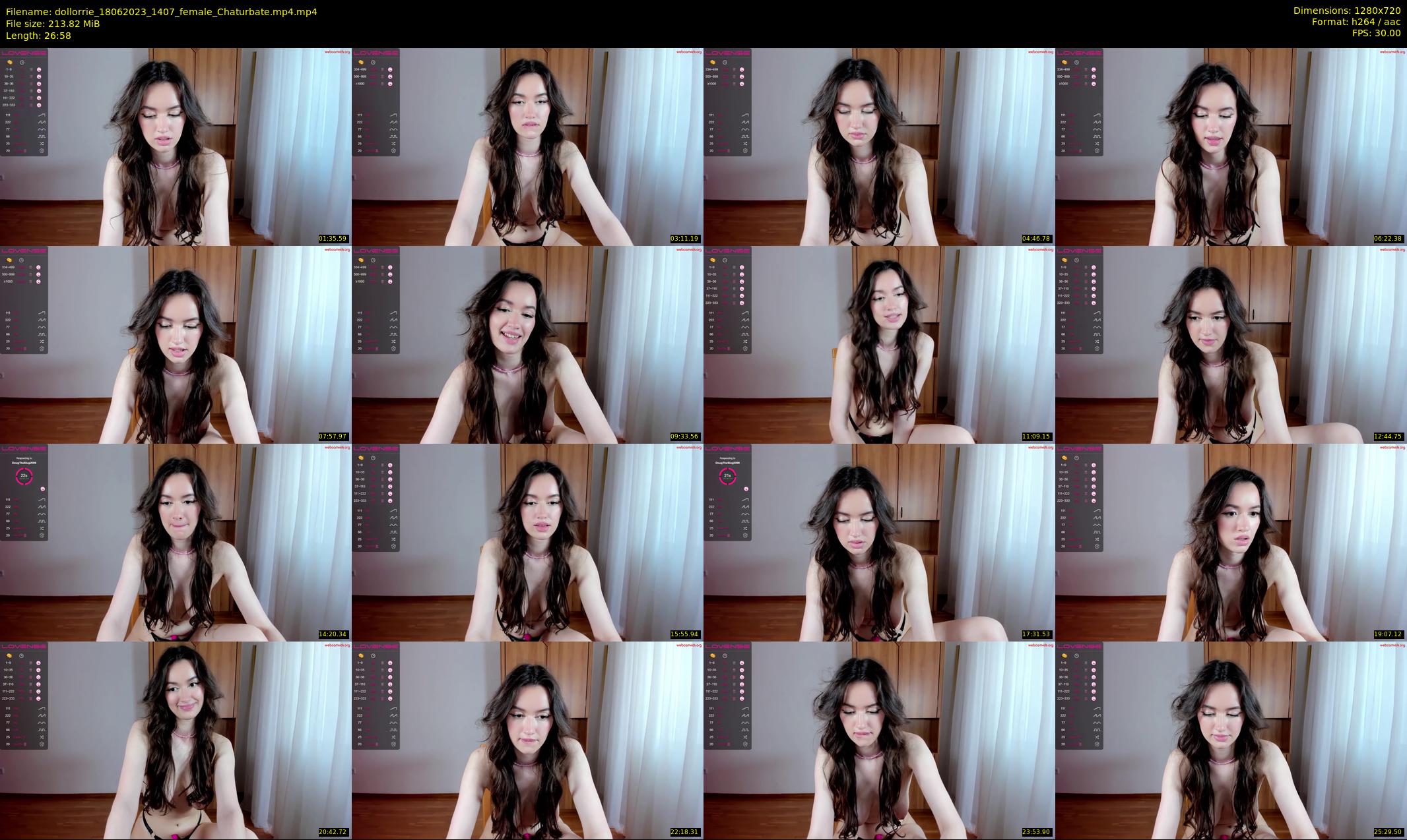 dollorrie — 27 minute Chaturbate couple cam show recording, 720p, Jun 18, 2023