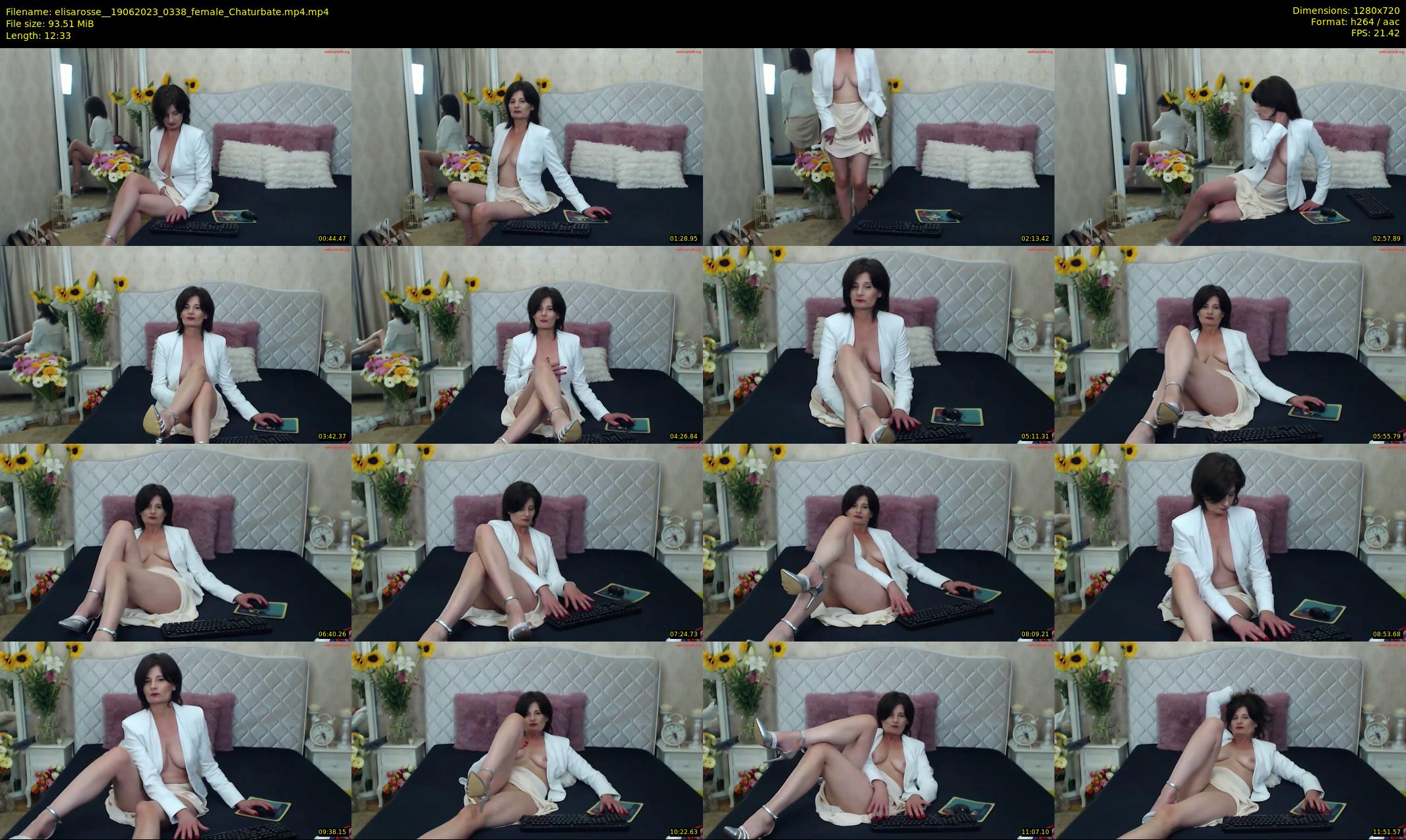 elisarosse_ — 13 minute Chaturbate female cam show recording, 720p, Jun 19, 2023