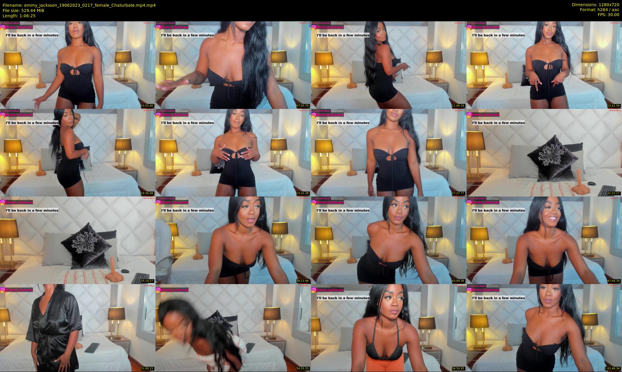 emmy_jacksson — 67 minute Chaturbate female cam show recording, 720p, Jun 19, 2023