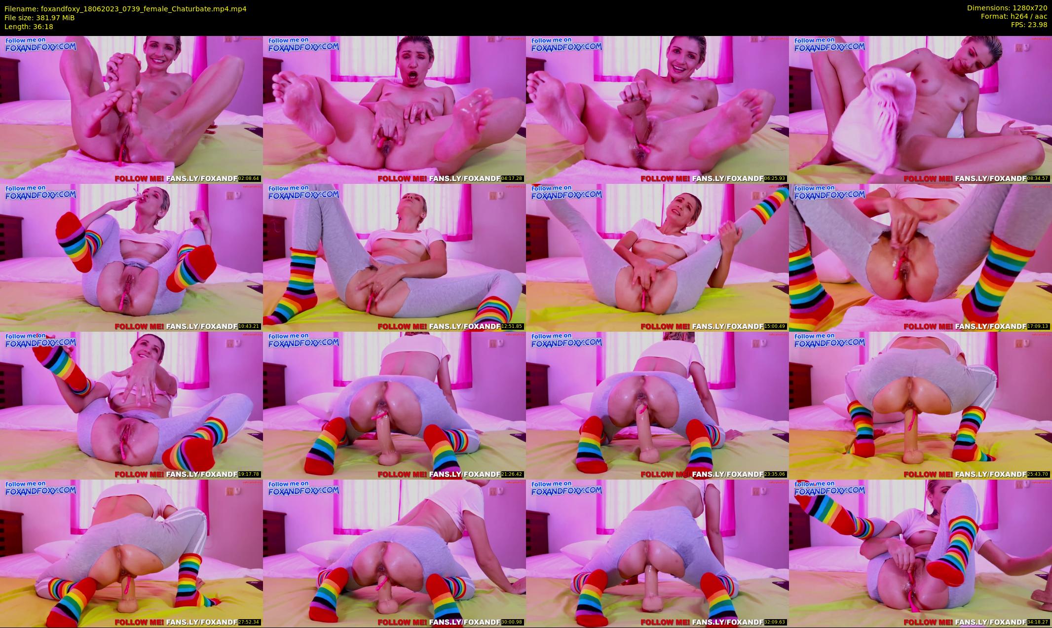 foxandfoxy — 37 minute Chaturbate couple cam show recording, 720p, Jun 18, 2023