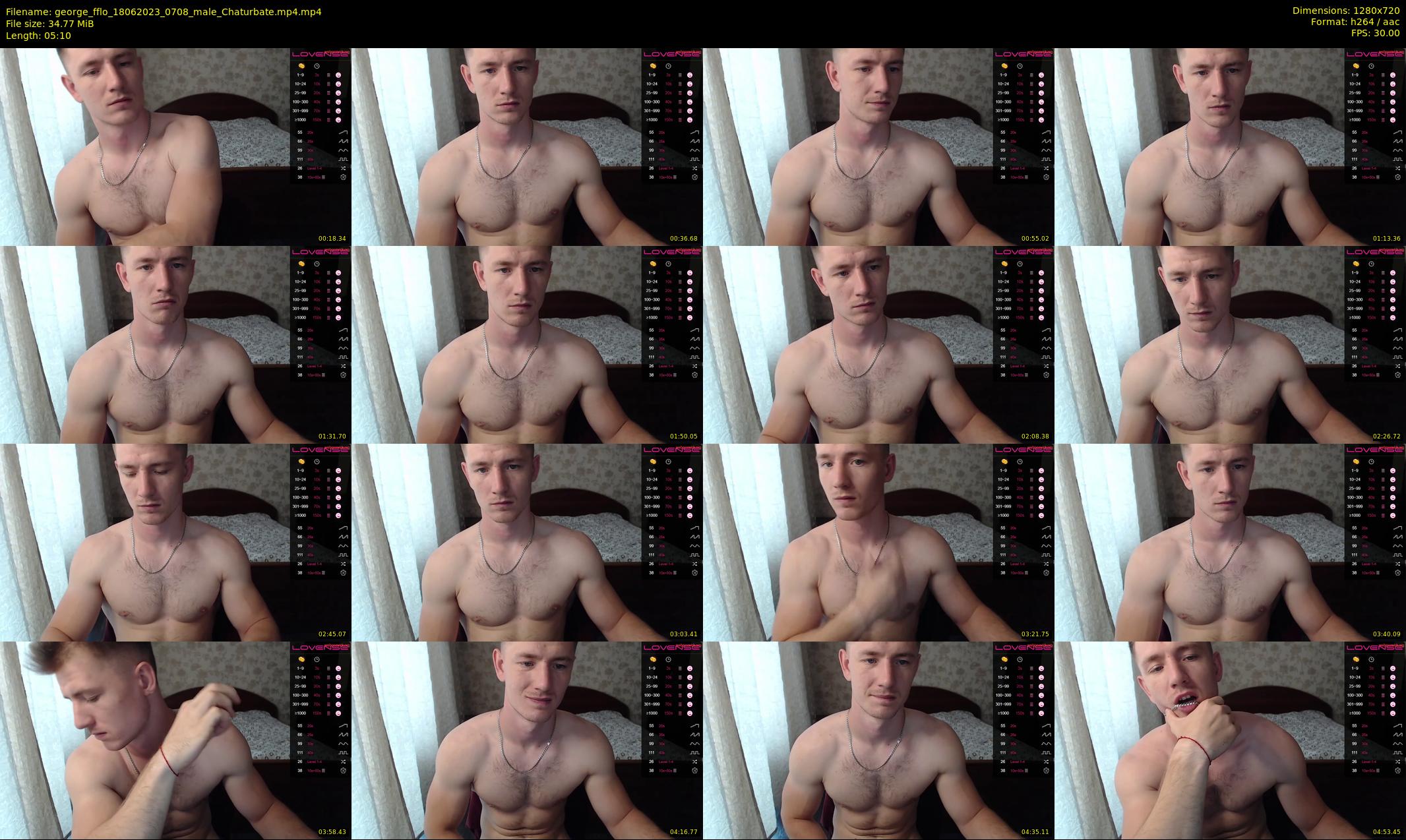 george_fflo — 6 minute Chaturbate male cam show recording, 720p, Jun 18, 2023