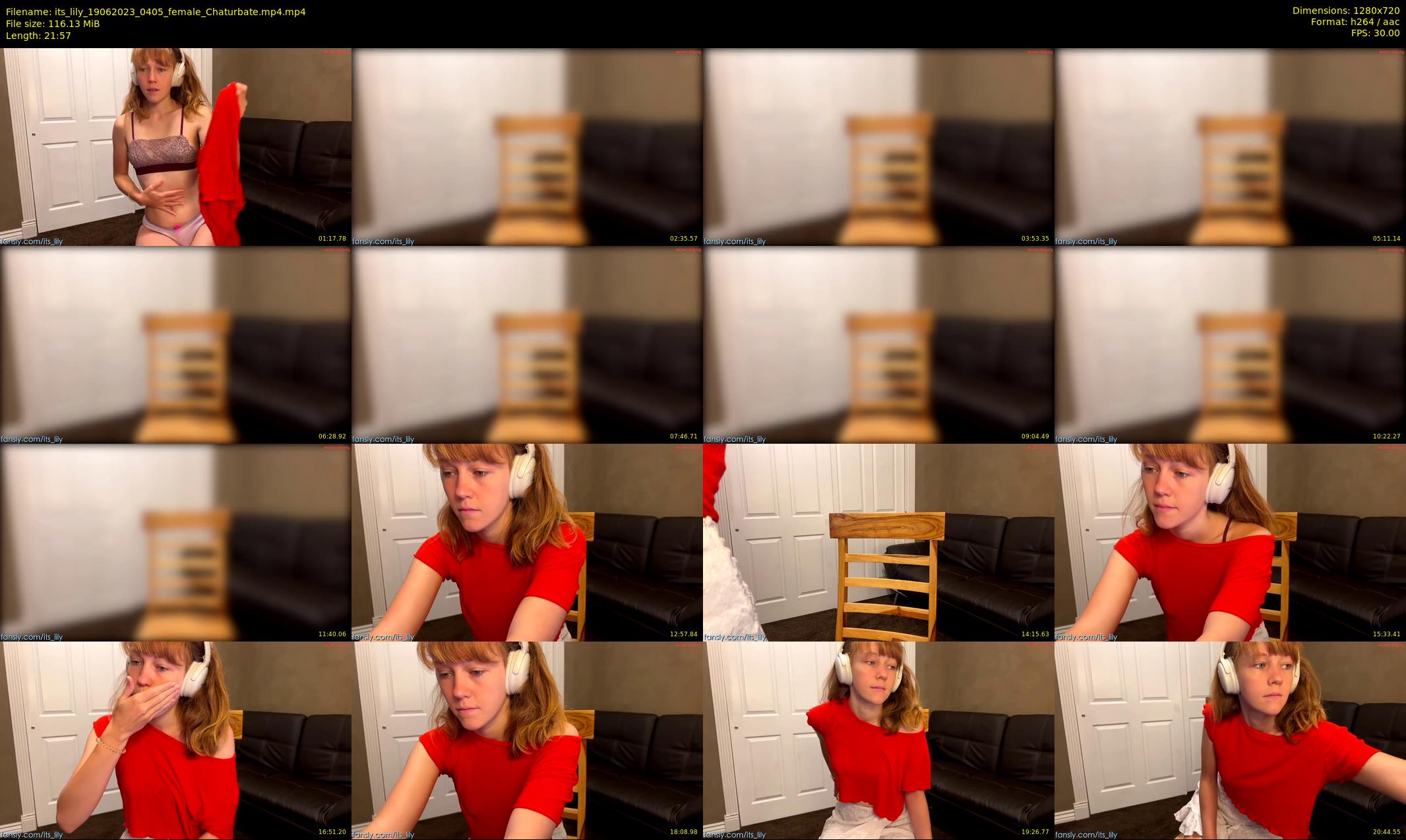 its_lily — 22 minute Chaturbate female cam show recording, 720p, Jun 19, 2023