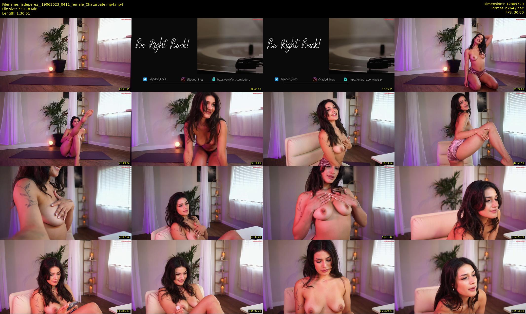 jadeperez_ — 91 minute Chaturbate female cam show recording, 720p, Jun 19, 2023