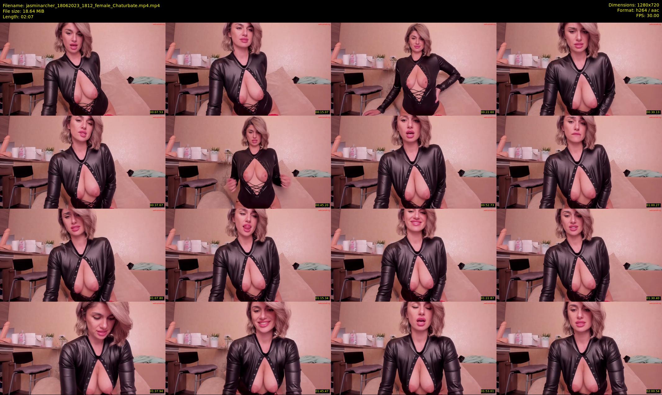 jasminarcher — 3 minute Chaturbate female cam show recording, 720p, Jun 18, 2023