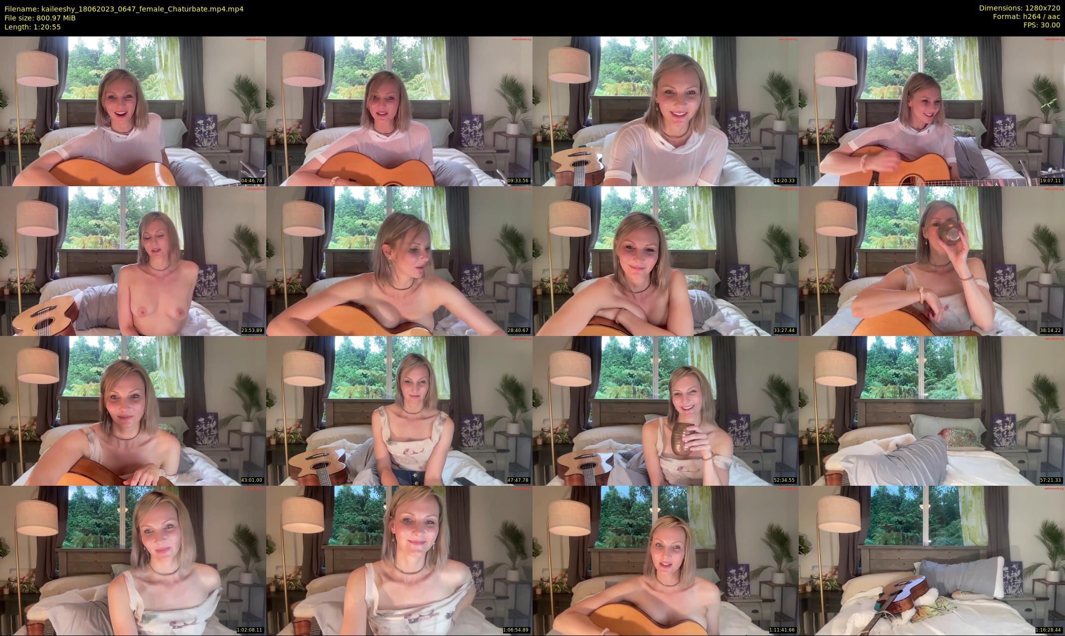 kaileeshy — 81 minute Chaturbate female cam show recording, 720p, Jun 18, 2023