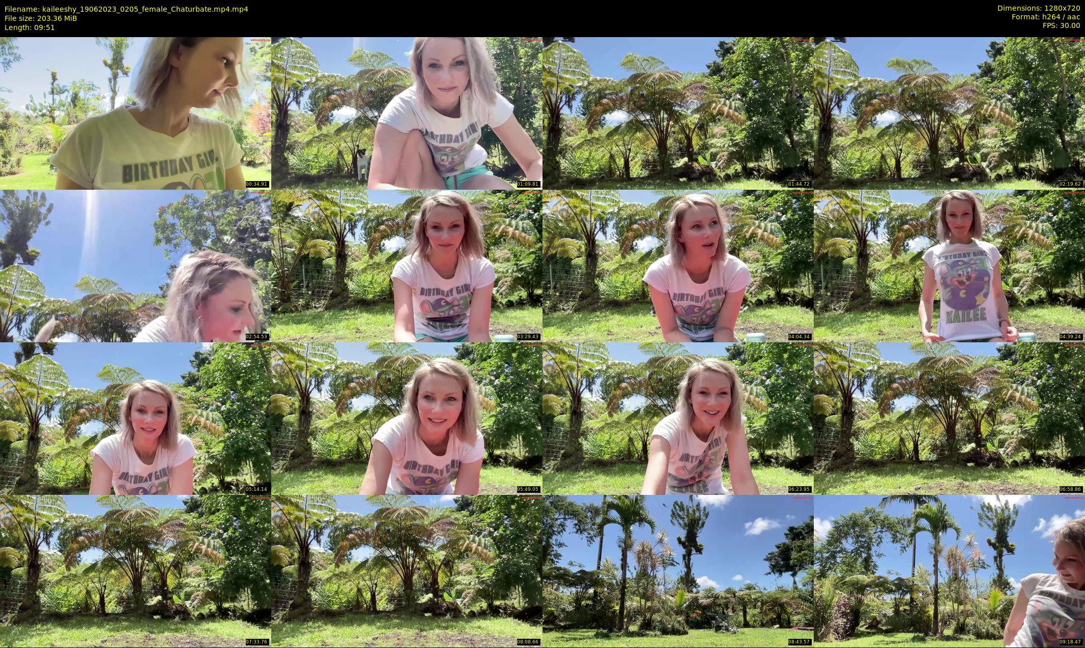 kaileeshy — 10 minute Chaturbate female cam show recording, 720p, Jun 19, 2023