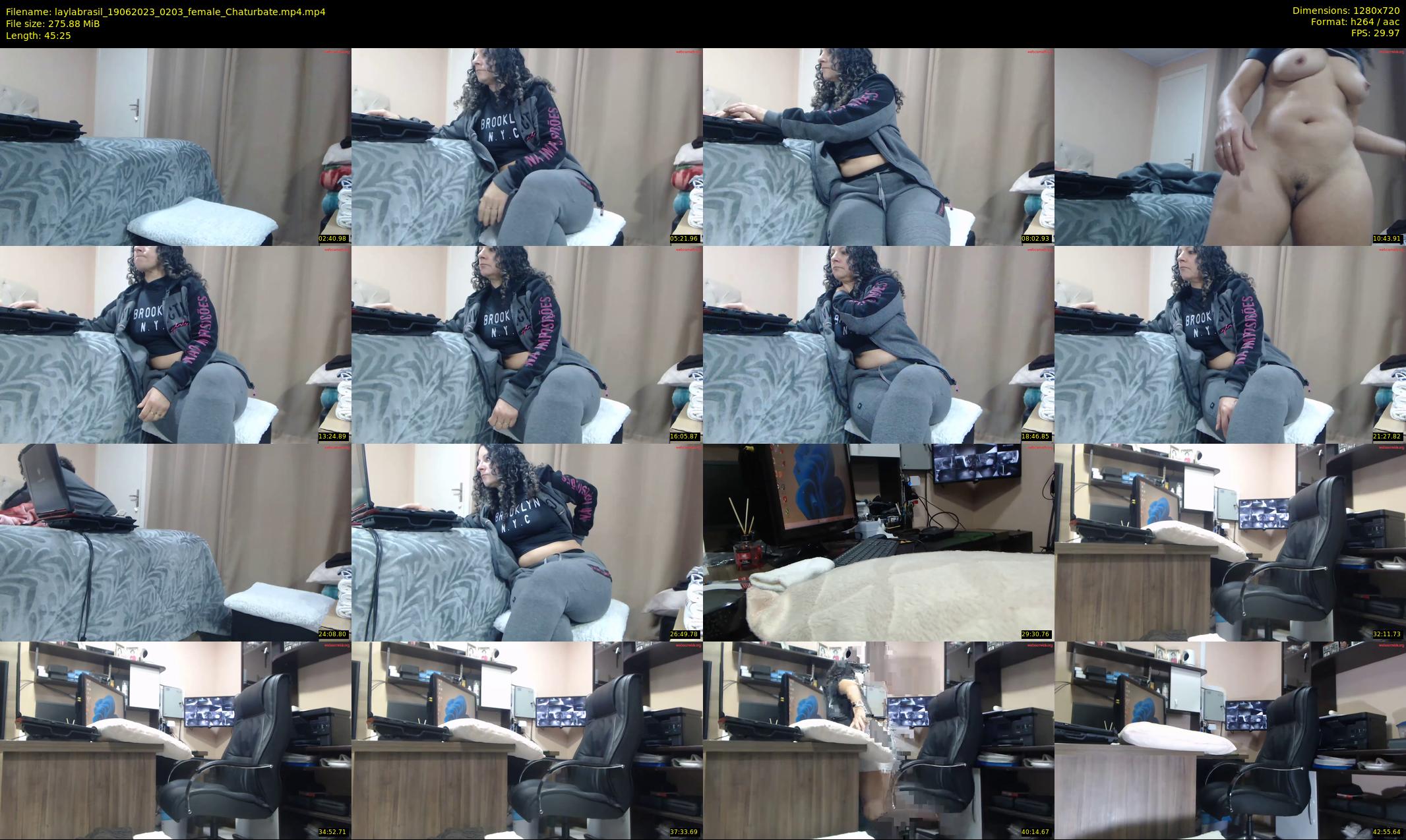 laylabrasil — 46 minute Chaturbate female cam show recording, 720p, Jun 19, 2023