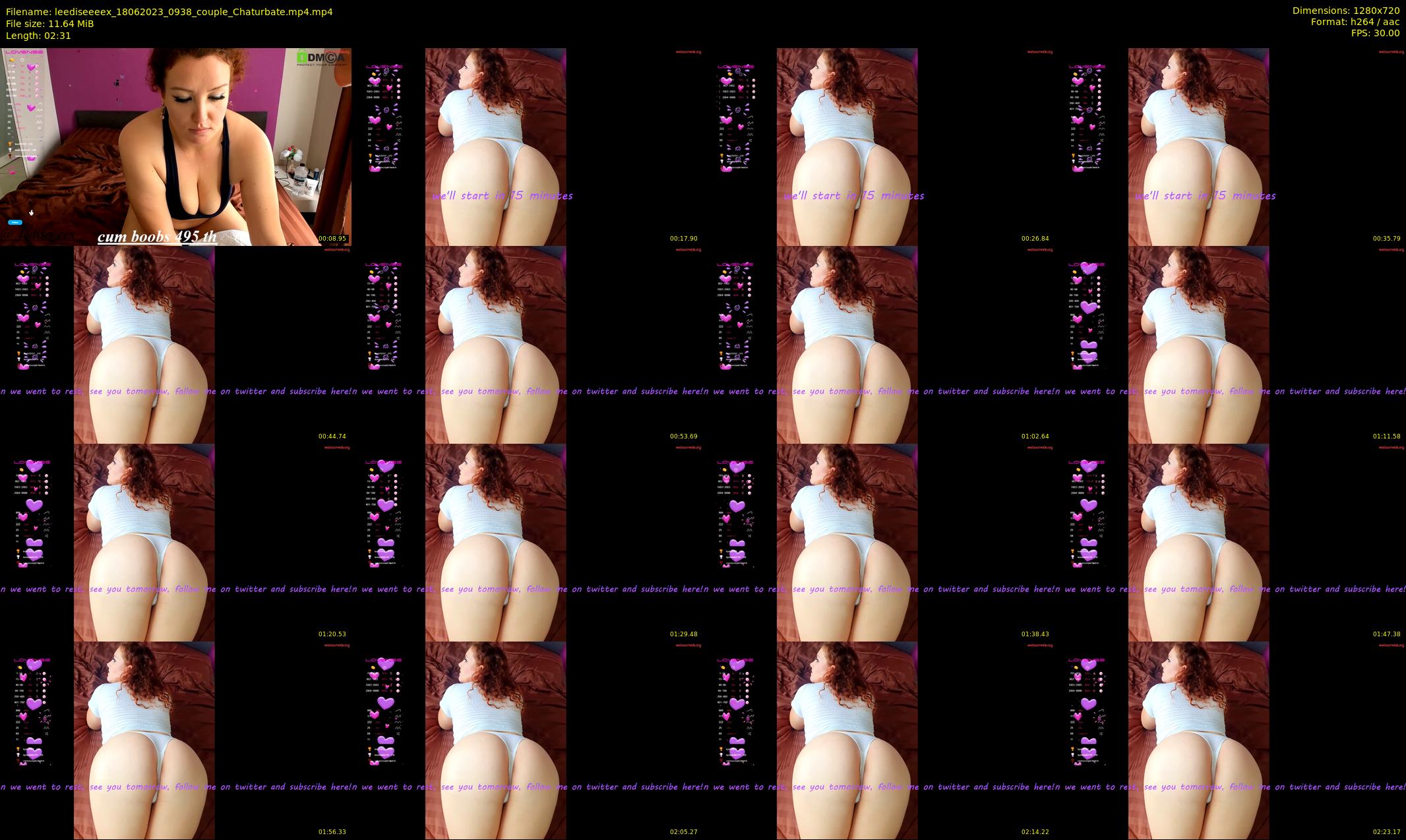 leediseeeex — 3 minute Chaturbate female cam show recording, 720p, Jun 18, 2023