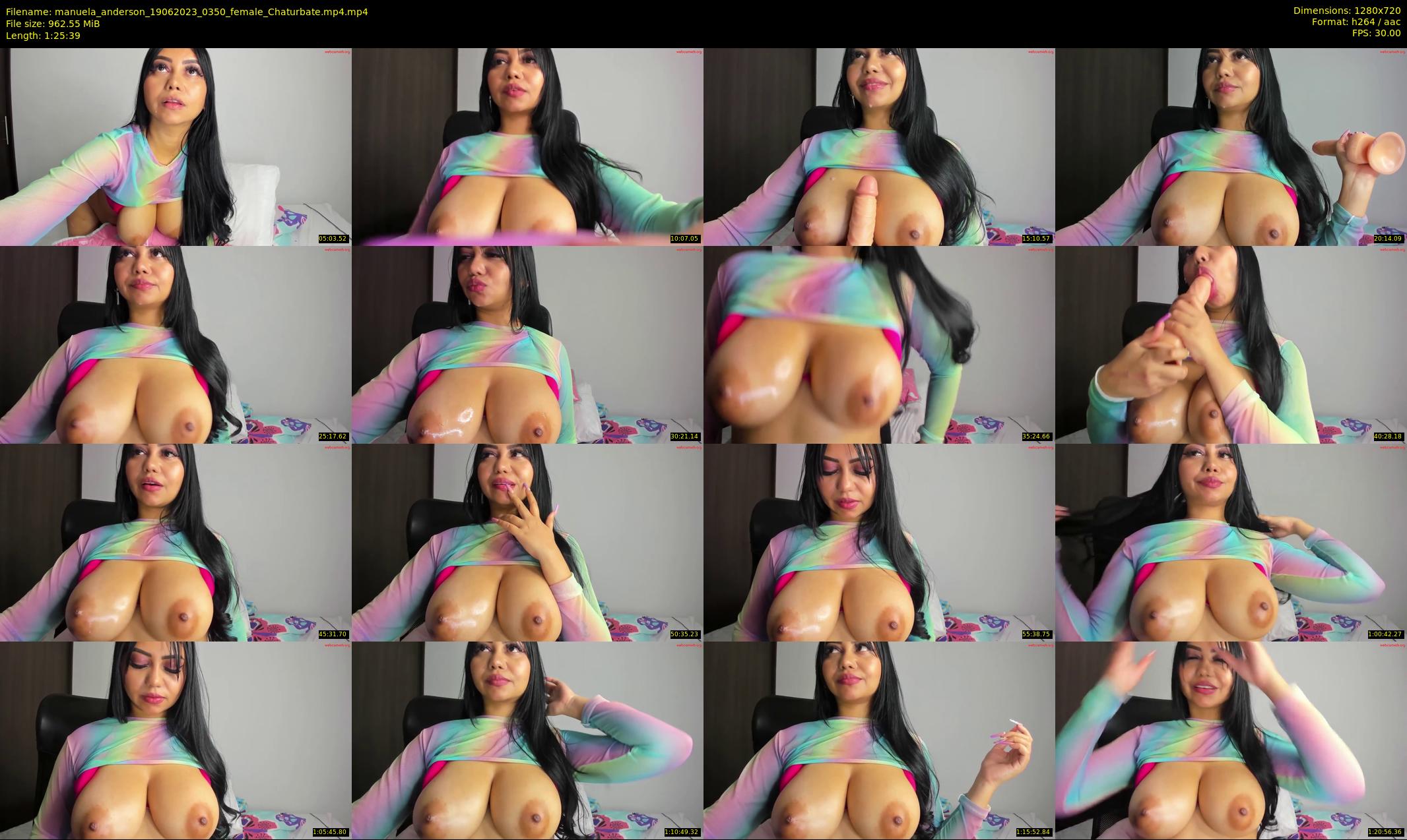 manuela_anderson — 86 minute Chaturbate female cam show recording, 720p, Jun 19, 2023