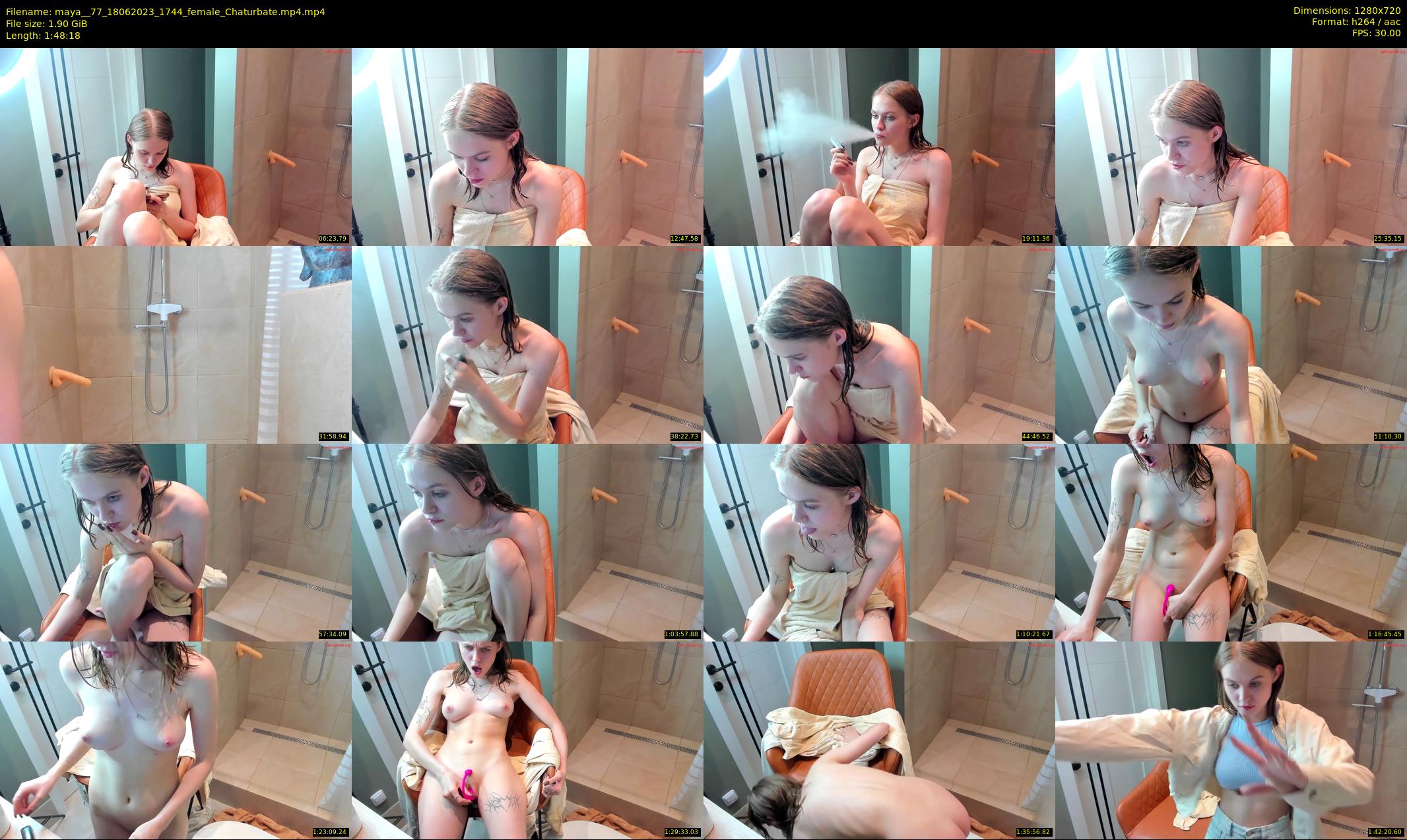 maya__77 — 109 minute Chaturbate female cam show recording, 720p, Jun 18, 2023