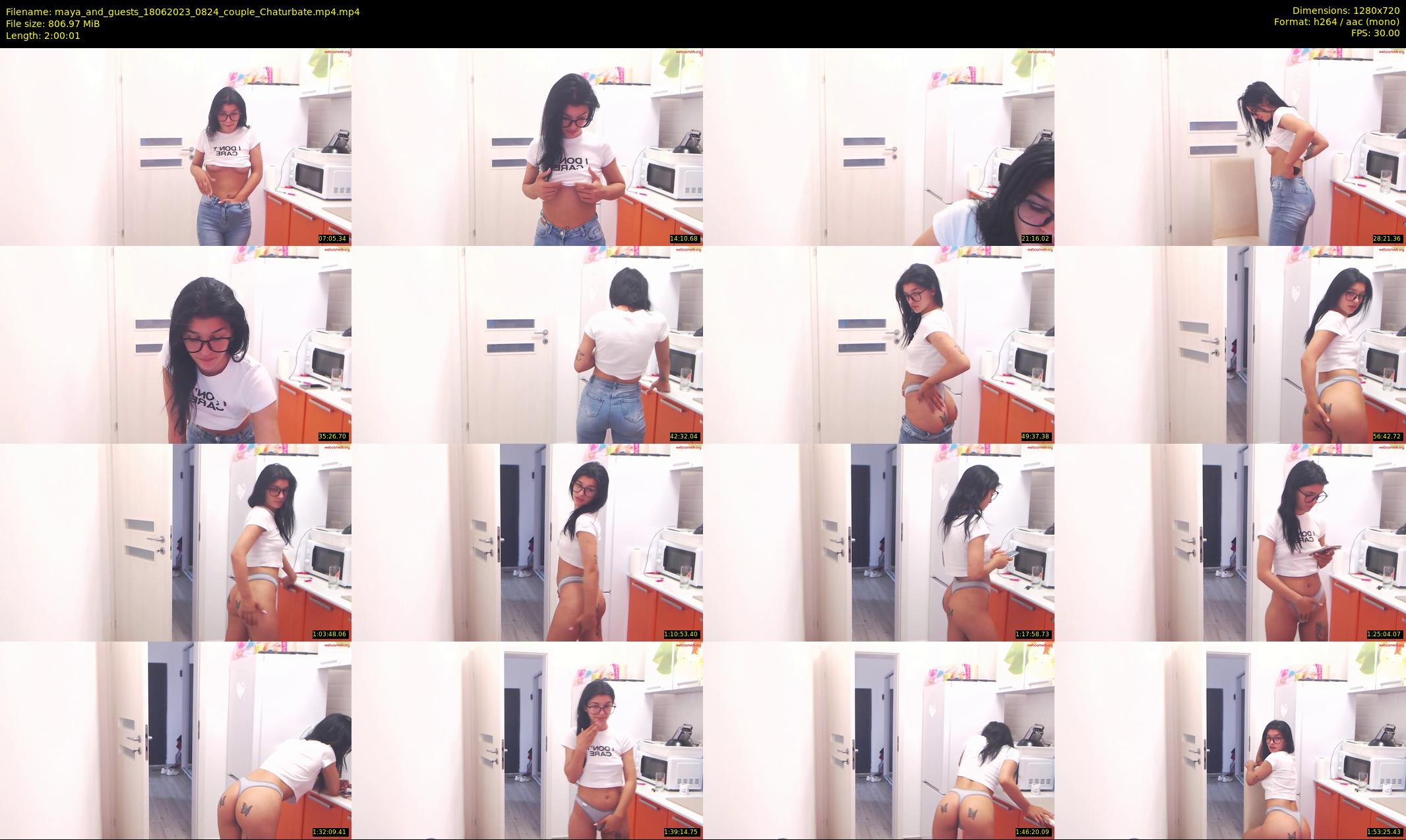 maya_and_guests — 121 minute Chaturbate couple cam show recording, 720p, Jun 18, 2023