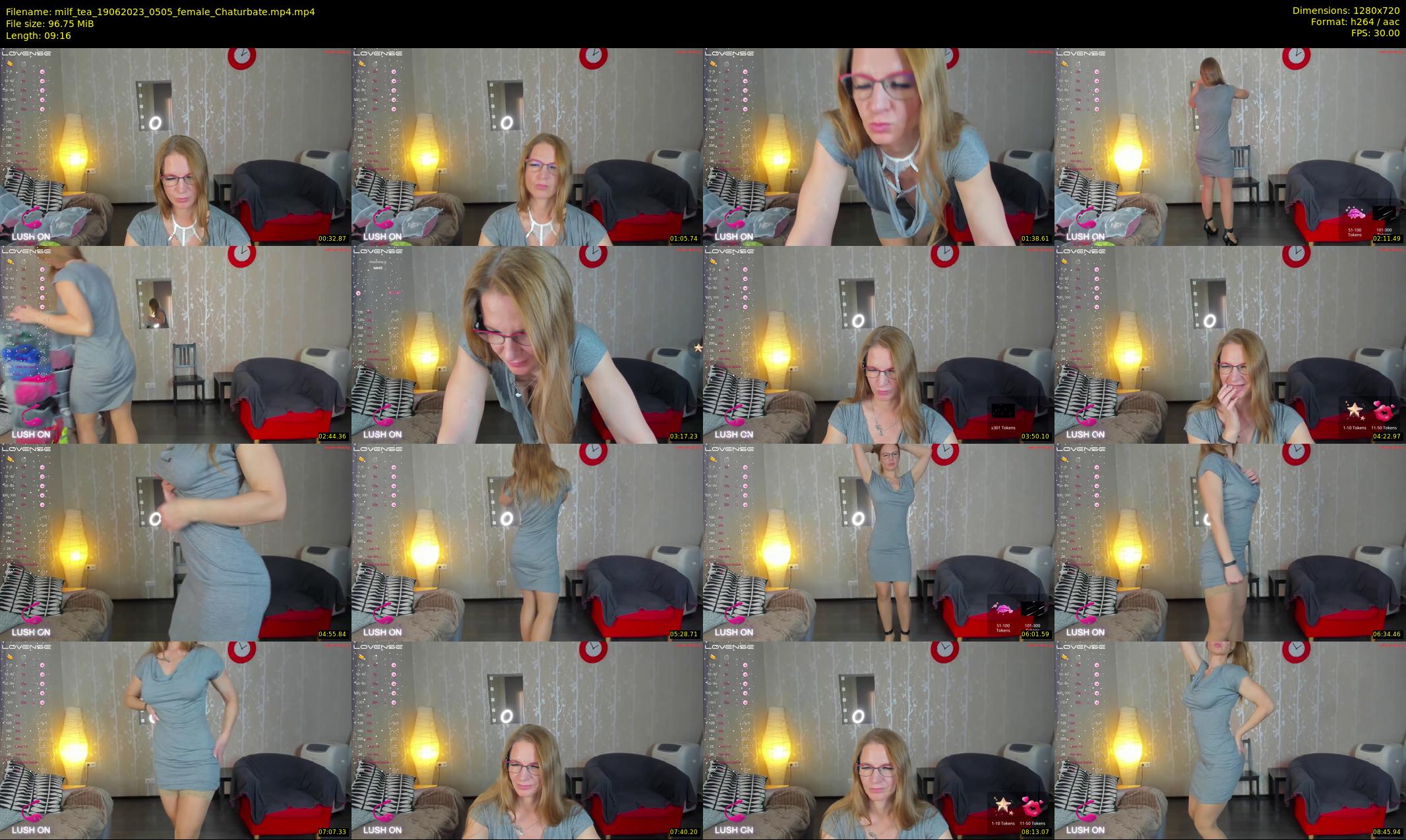 milf_tea — 10 minute Chaturbate female cam show recording, 720p, Jun 19, 2023