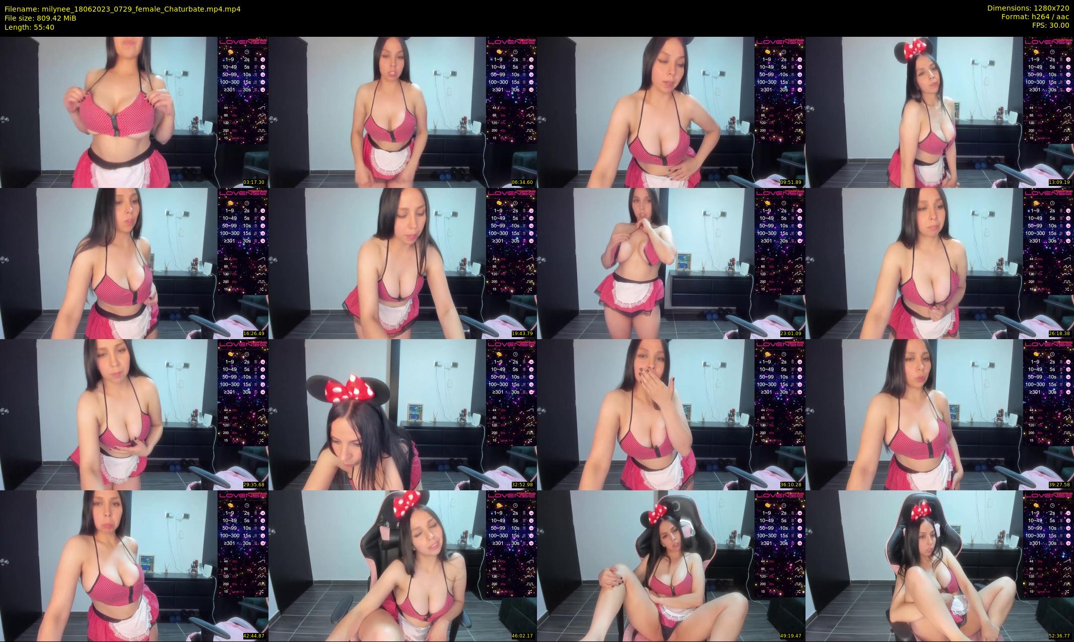 milynee — 56 minute Chaturbate female cam show recording, 720p, Jun 18, 2023