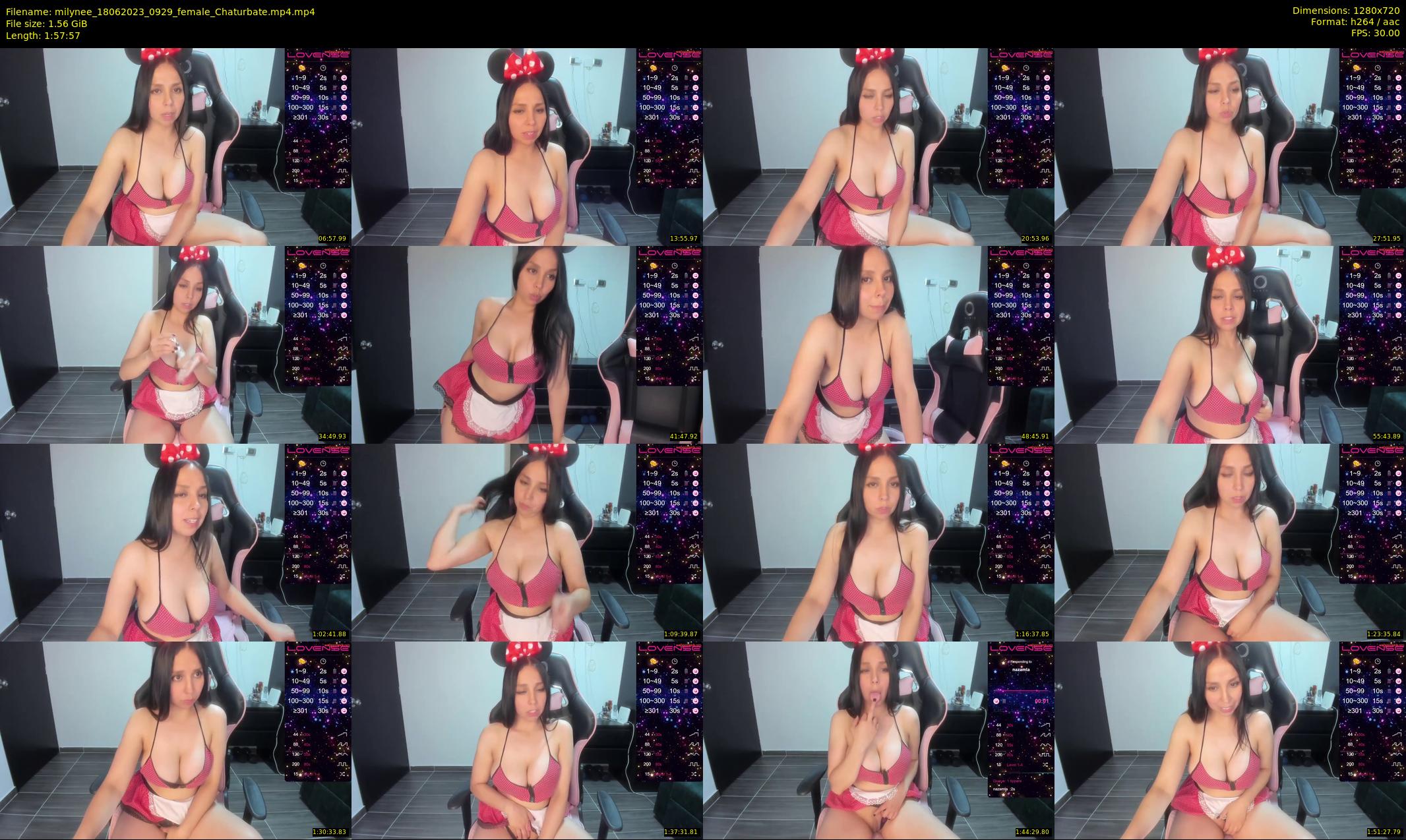 milynee — 118 minute Chaturbate female cam show recording, 720p, Jun 18, 2023