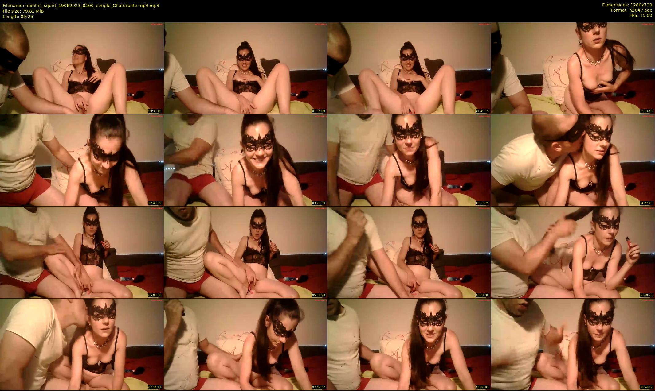minitini_squirt — 10 minute Chaturbate couple cam show recording, 720p, Jun 19, 2023