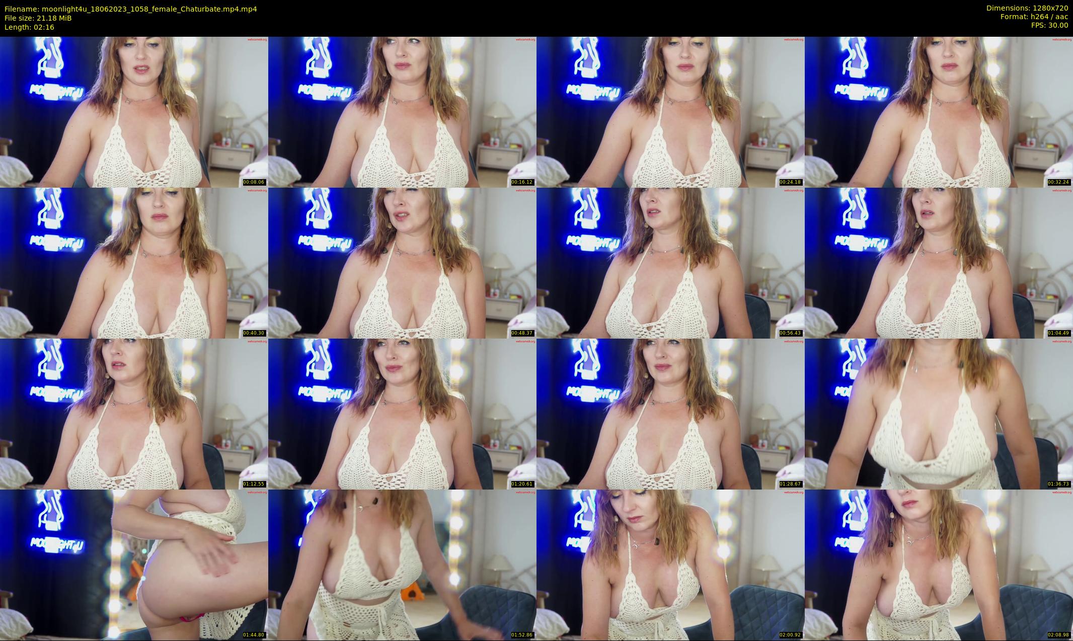 moonlight4u — 3 minute Chaturbate female cam show recording, 720p, Jun 18, 2023