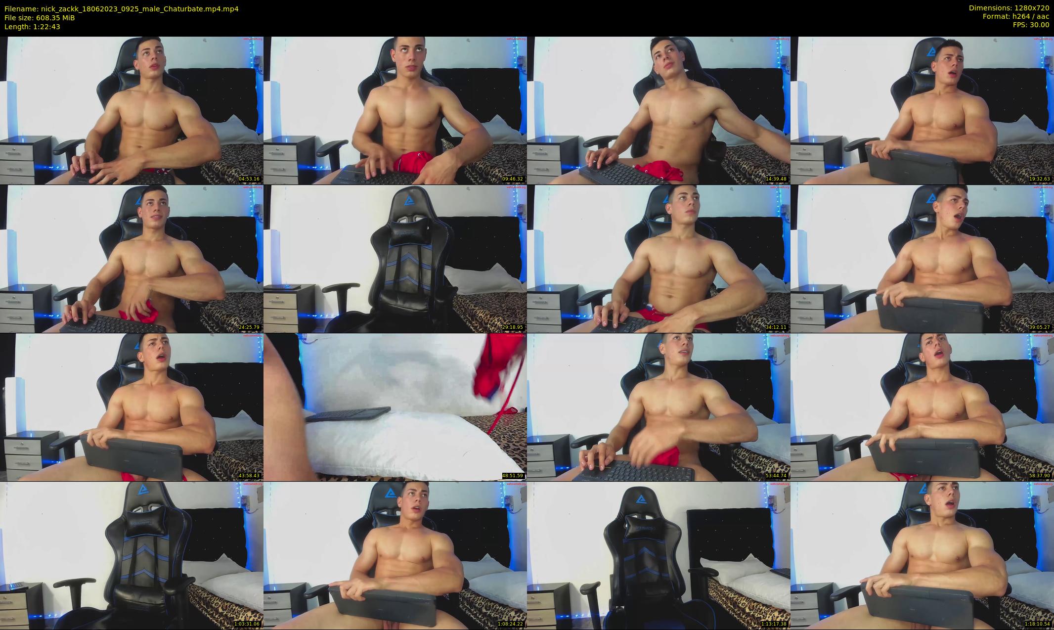 nick_zackk — 83 minute Chaturbate male cam show recording, 720p, Jun 18, 2023