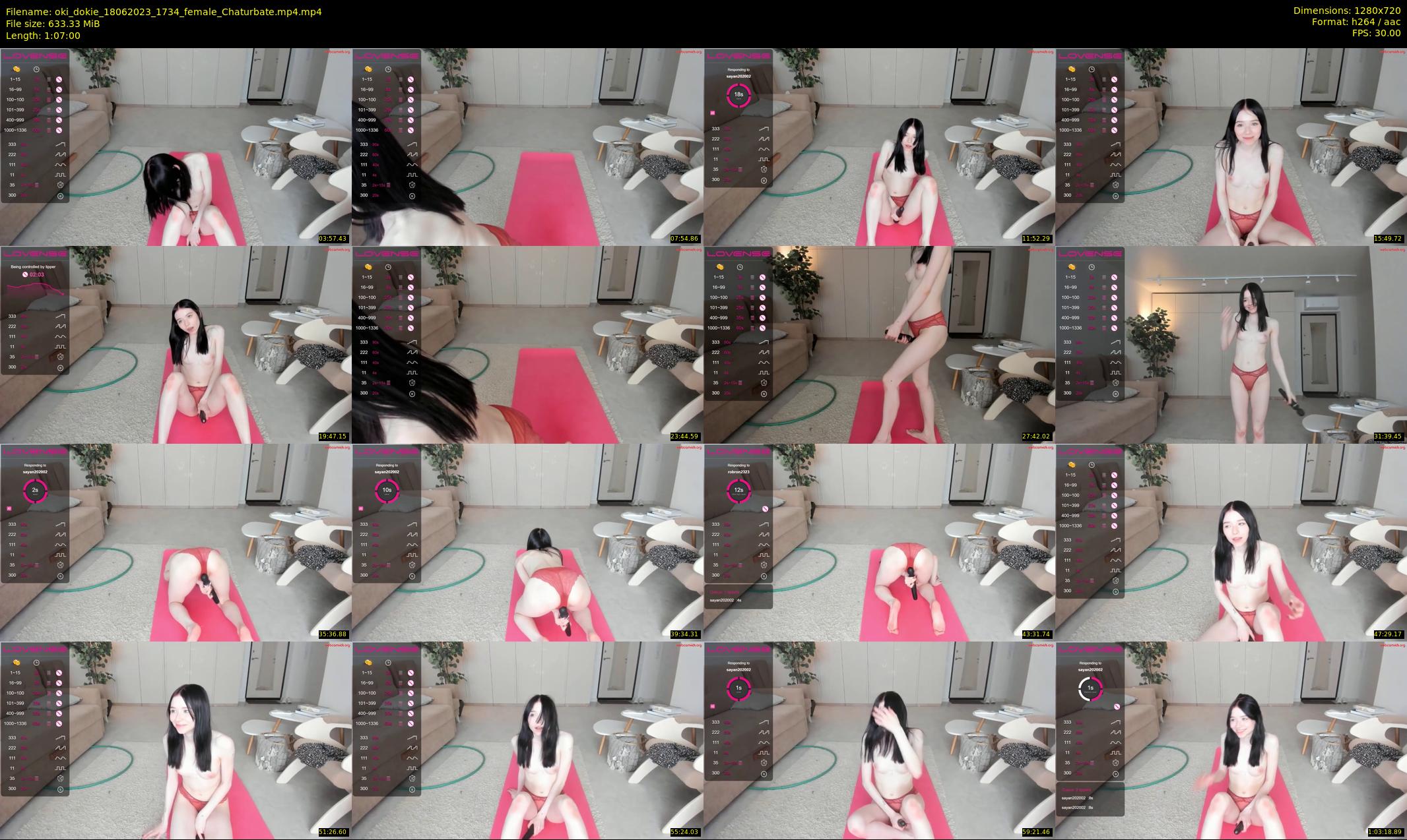 oki_dokie — 67 minute Chaturbate female cam show recording, 720p, Jun 18, 2023