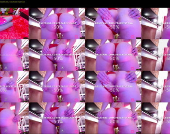 peachyym — 5 minute Chaturbate female cam show recording, 720p, Jun 18, 2023