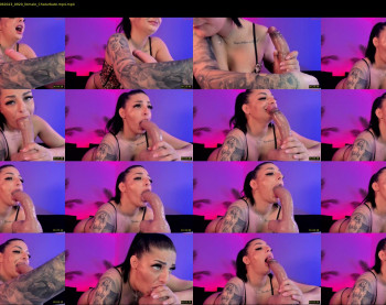 queen_of_deepthroat — 3 minute Chaturbate female cam show recording, 720p, Jun 18, 2023