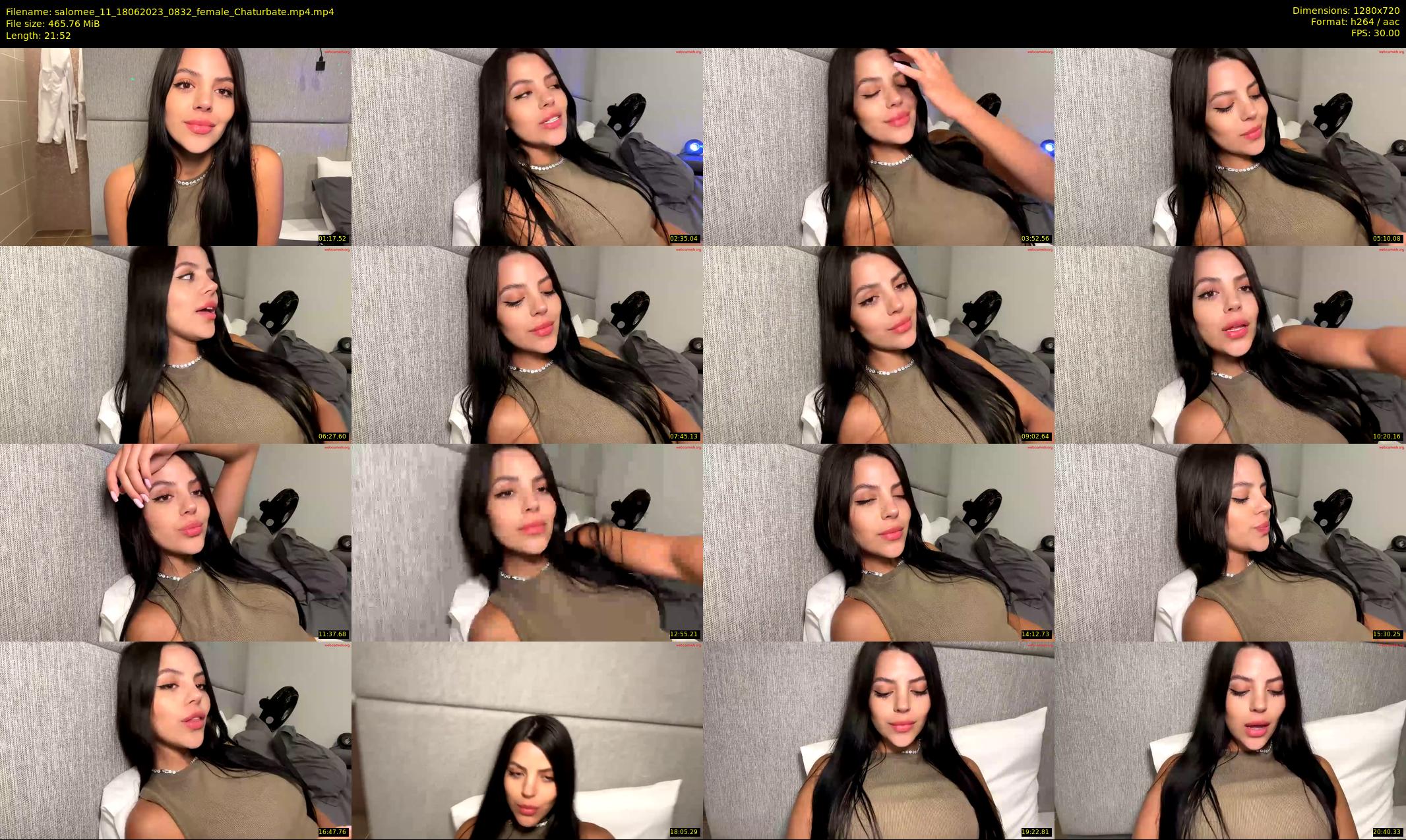 salomee_11 — 22 minute Chaturbate female cam show recording, 720p, Jun 18, 2023