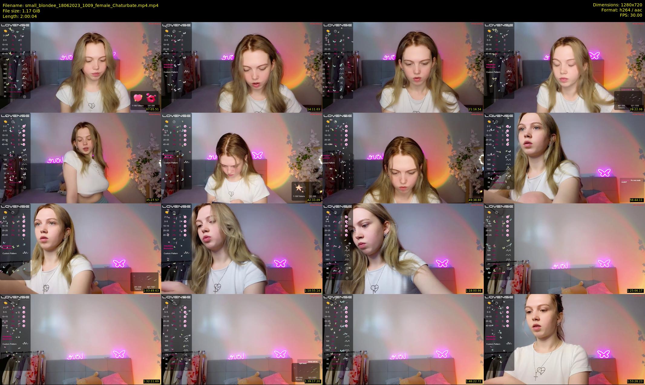 small_blondee — 121 minute Chaturbate female cam show recording, 720p, Jun 18, 2023