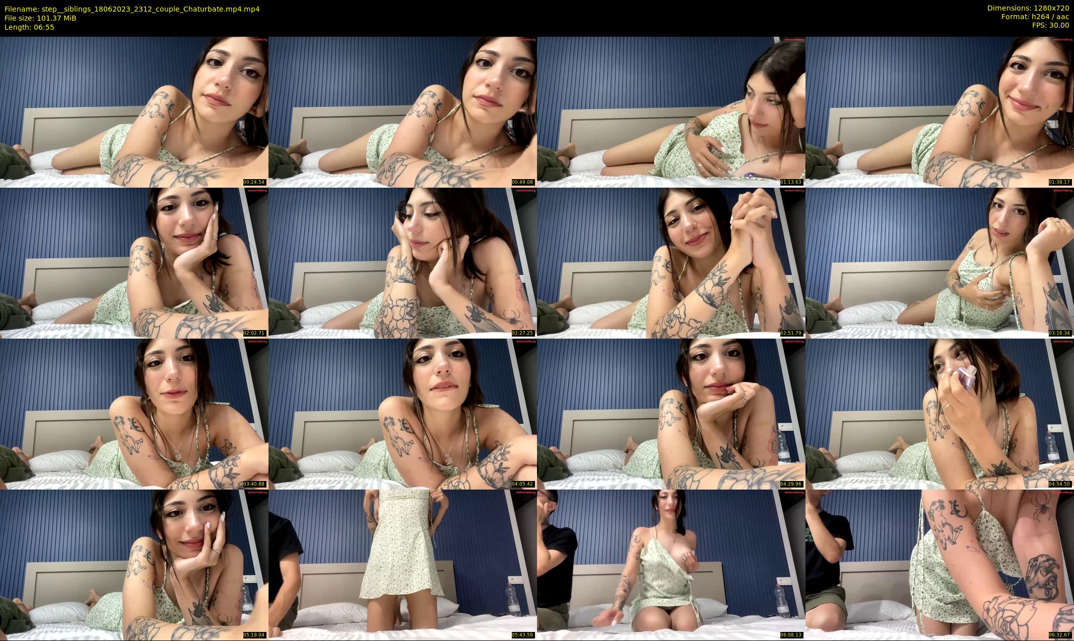 step__siblings — 7 minute Chaturbate couple cam show recording, 720p, Jun 18, 2023