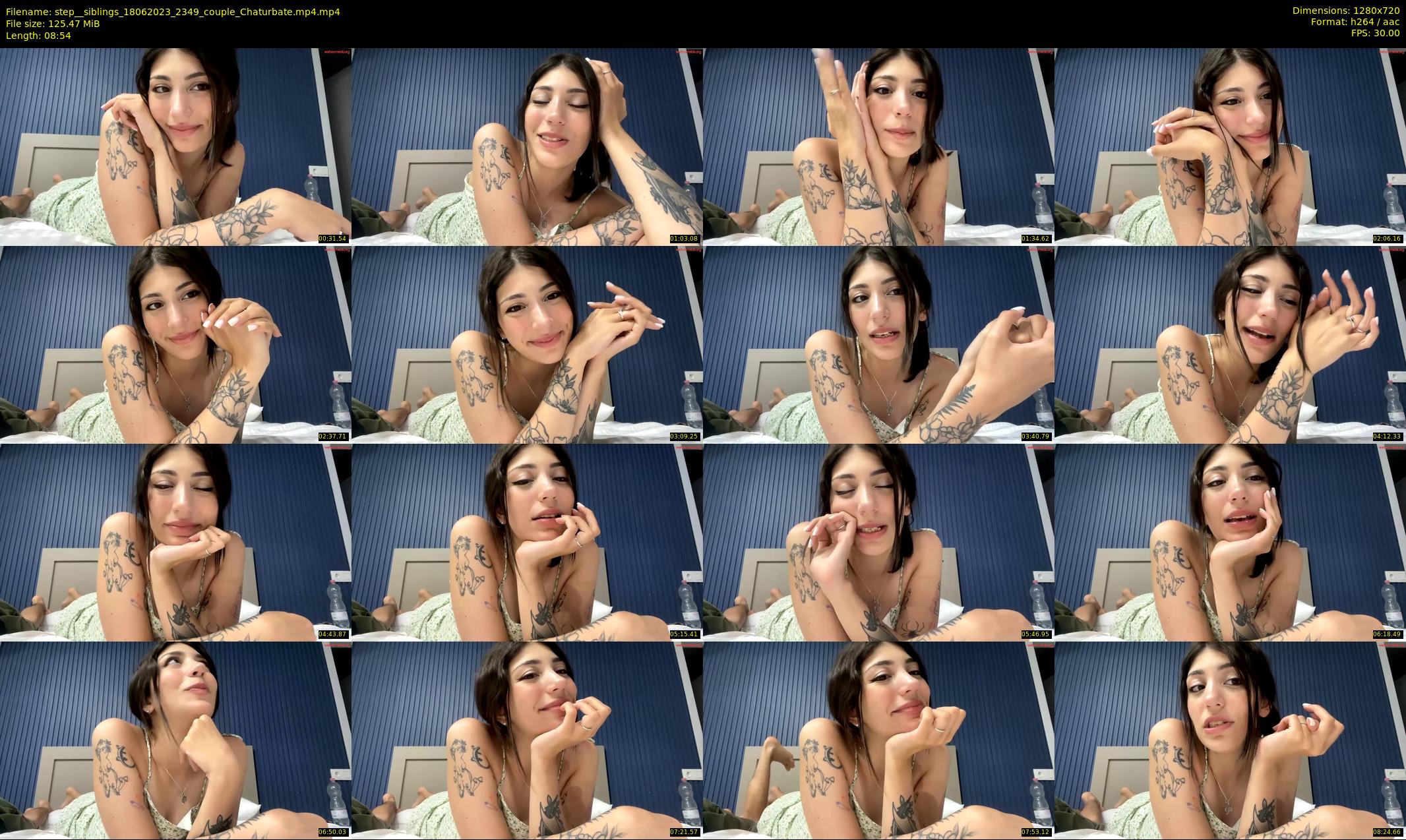step__siblings — 9 minute Chaturbate couple cam show recording, 720p, Jun 18, 2023