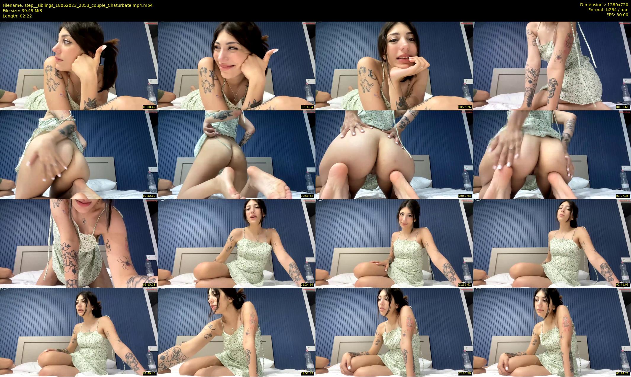 step__siblings — 3 minute Chaturbate couple cam show recording, 720p, Jun 18, 2023