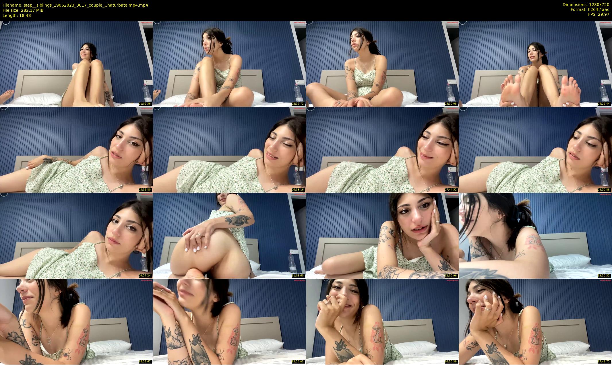step__siblings — 19 minute Chaturbate couple cam show recording, 720p, Jun 19, 2023