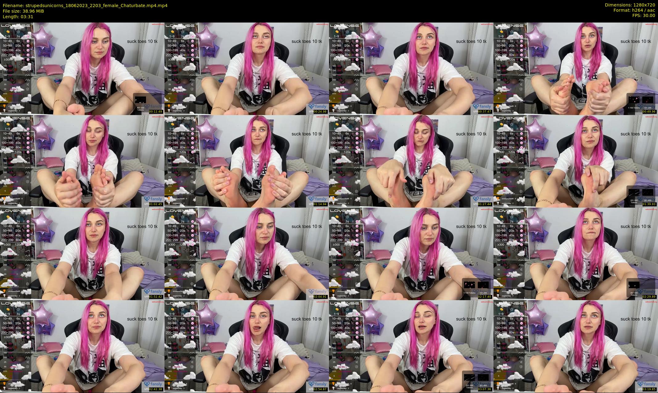strupedsunicorns — 4 minute Chaturbate couple cam show recording, 720p, Jun 18, 2023