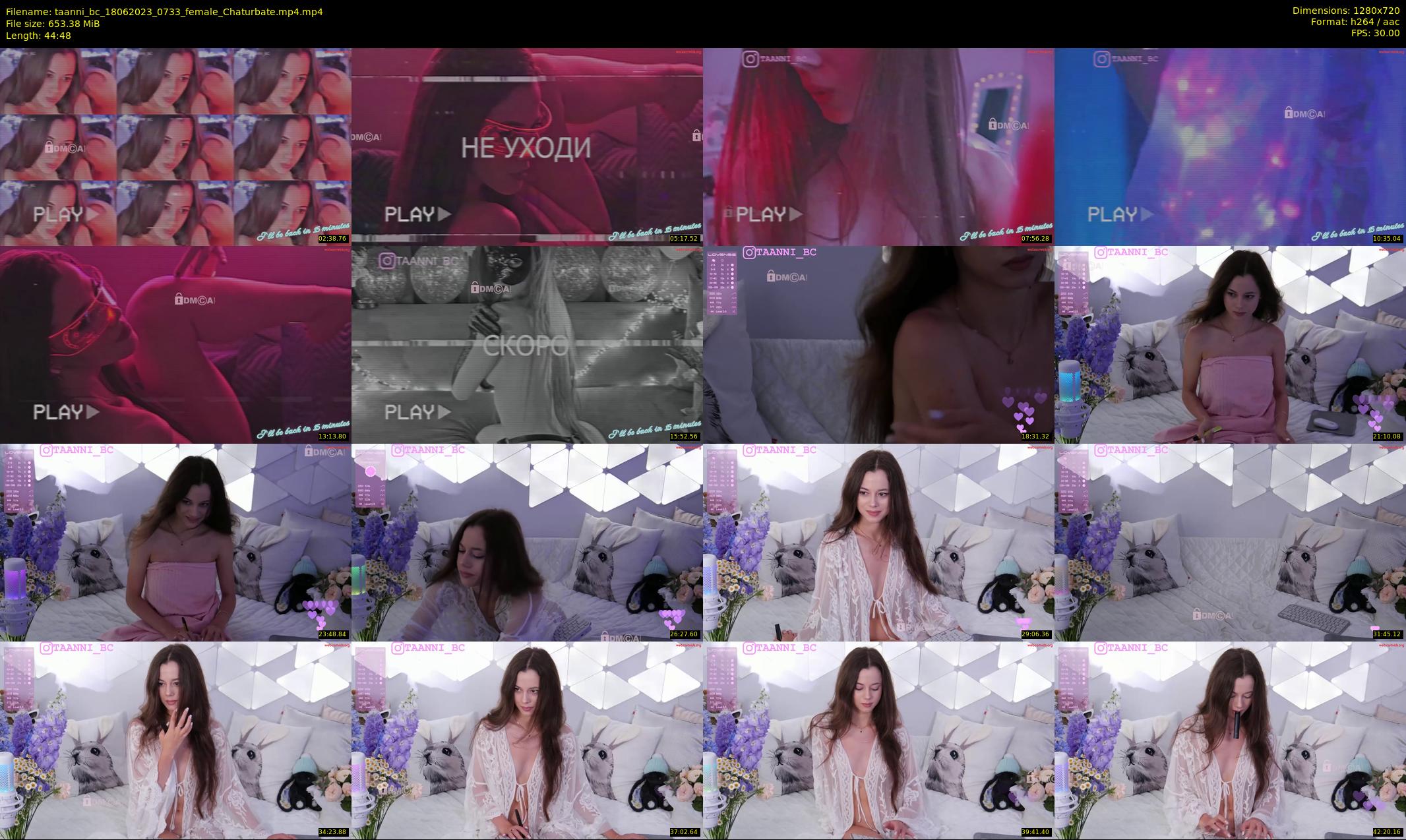 taanni_bc — 45 minute Chaturbate female cam show recording, 720p, Jun 18, 2023