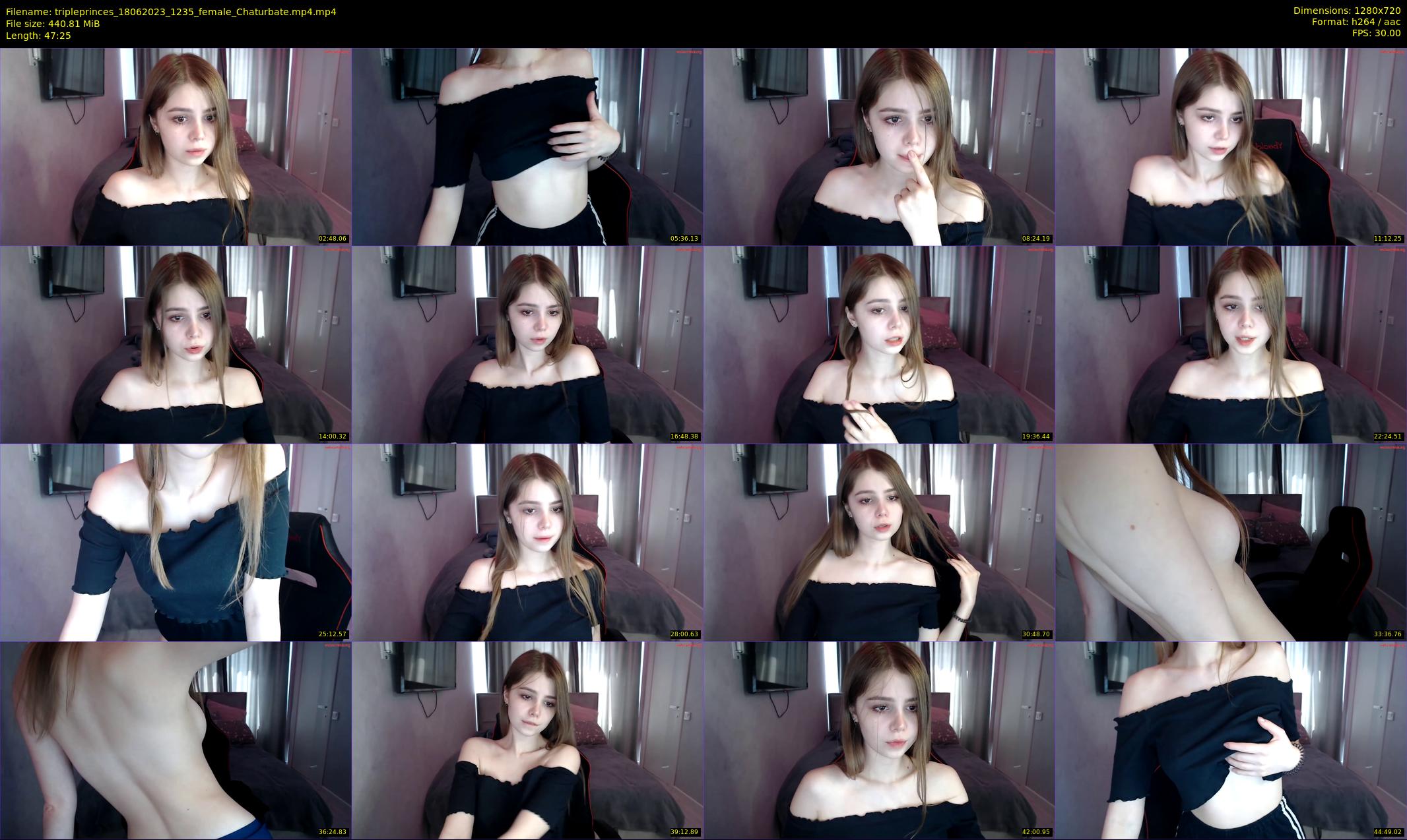 tripleprinces — 48 minute Chaturbate female cam show recording, 720p, Jun 18, 2023