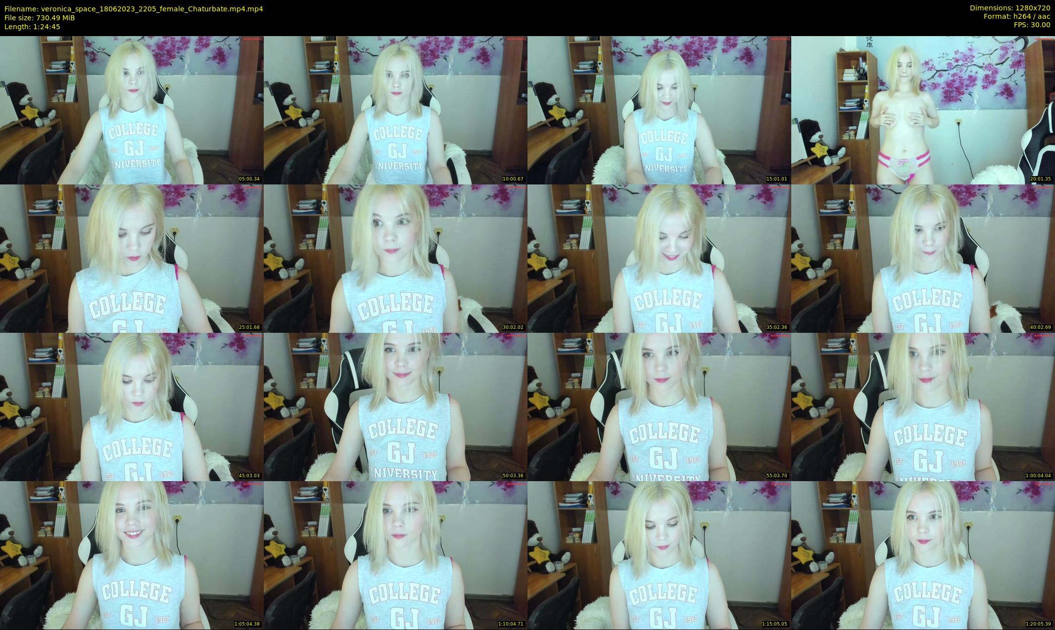 veronica_space — 85 minute Chaturbate female cam show recording, 720p, Jun 18, 2023