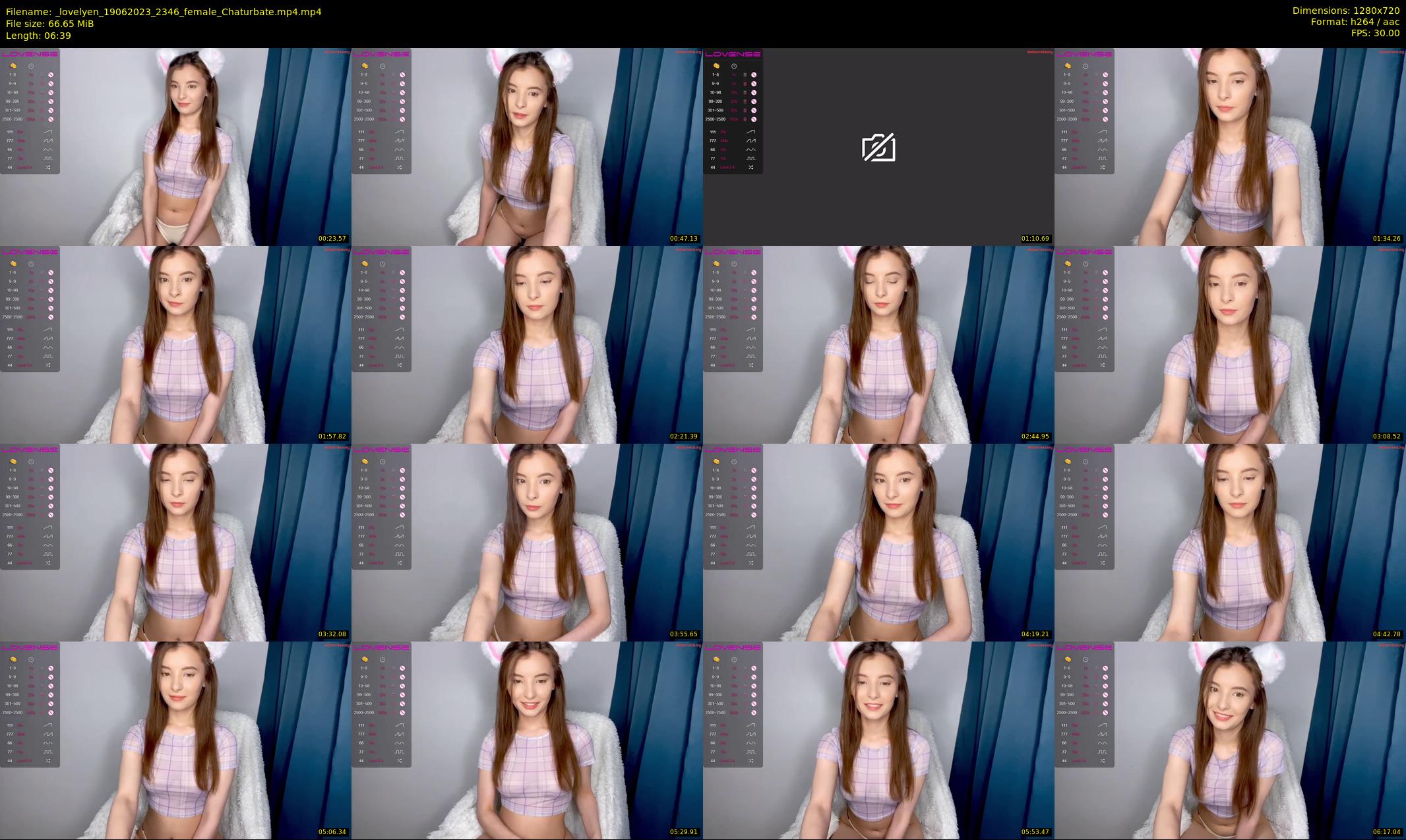 _lovelyen — 7 minute Chaturbate female cam show recording, 720p, Jun 19, 2023