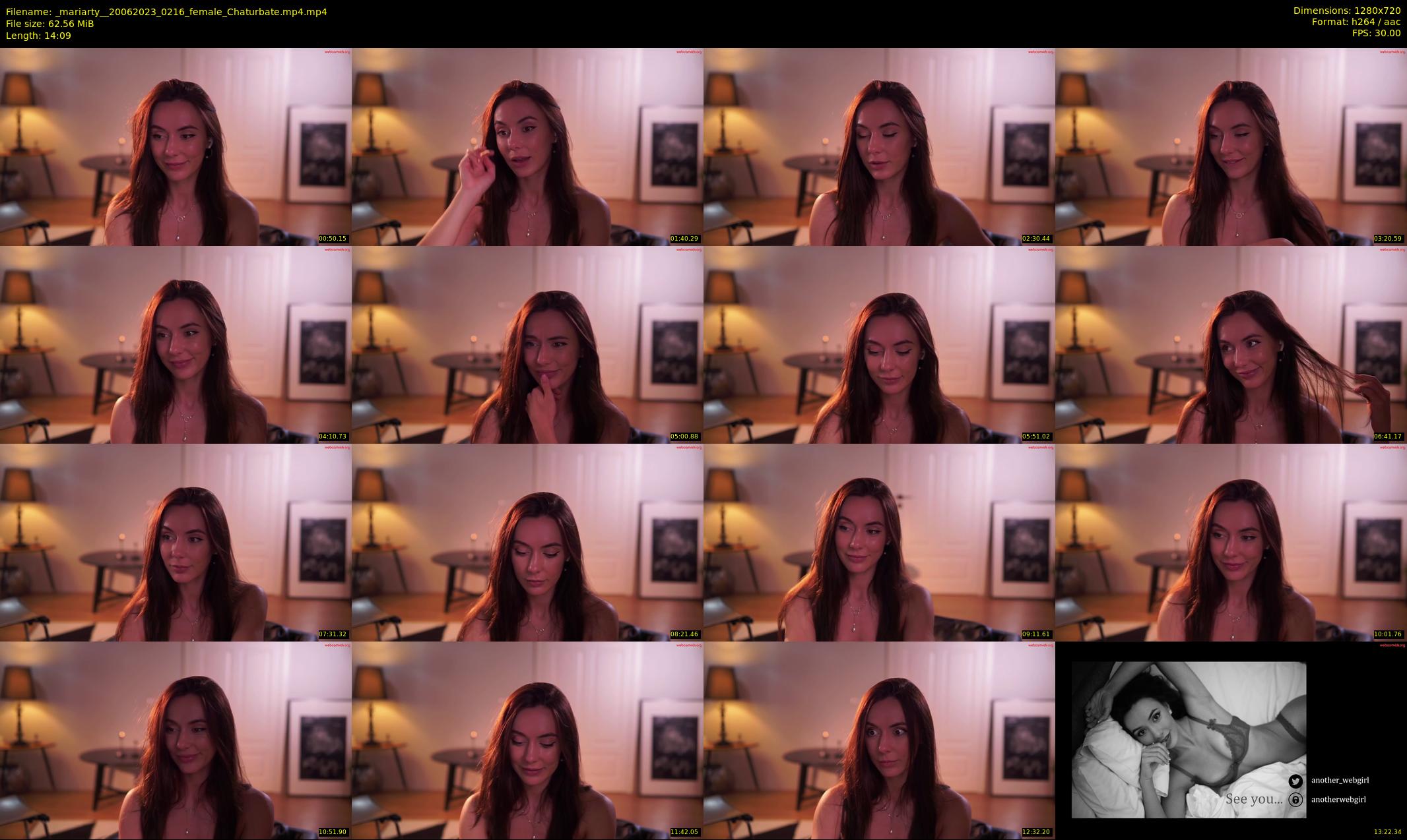 _mariarty_ — 15 minute Chaturbate female cam show recording, 720p, Jun 20, 2023
