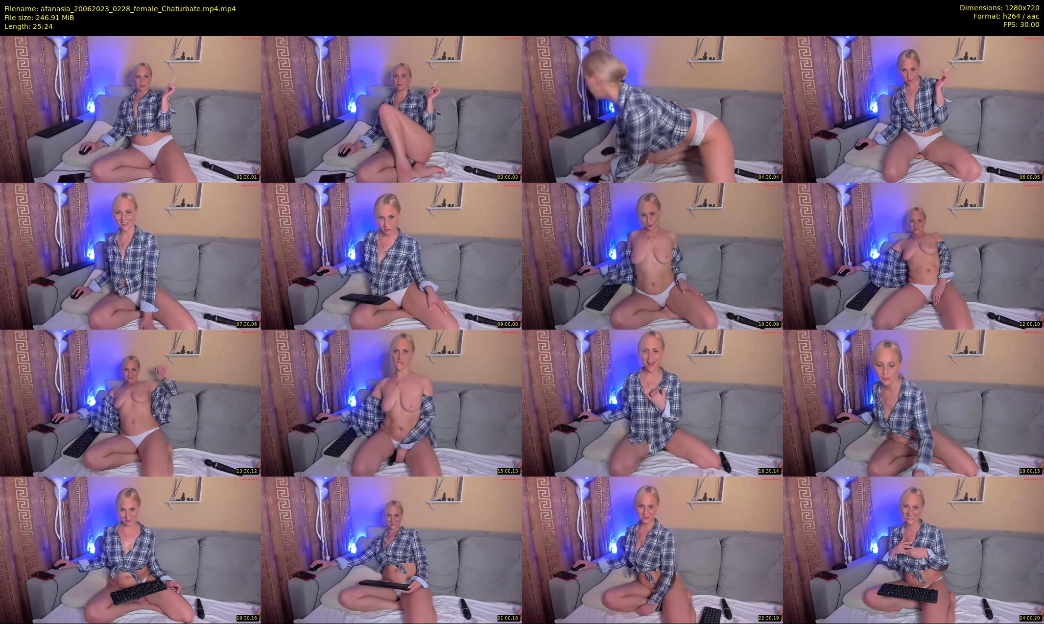 afanasia — 26 minute Chaturbate female cam show recording, 720p, Jun 20, 2023