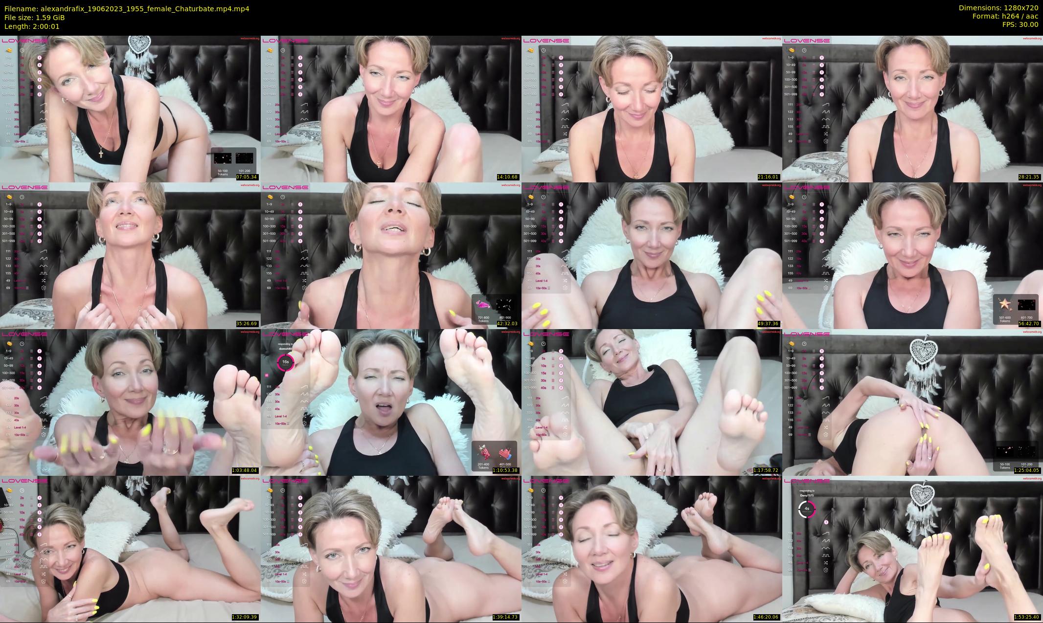 alexandrafix — 121 minute Chaturbate female cam show recording, 720p, Jun 19, 2023