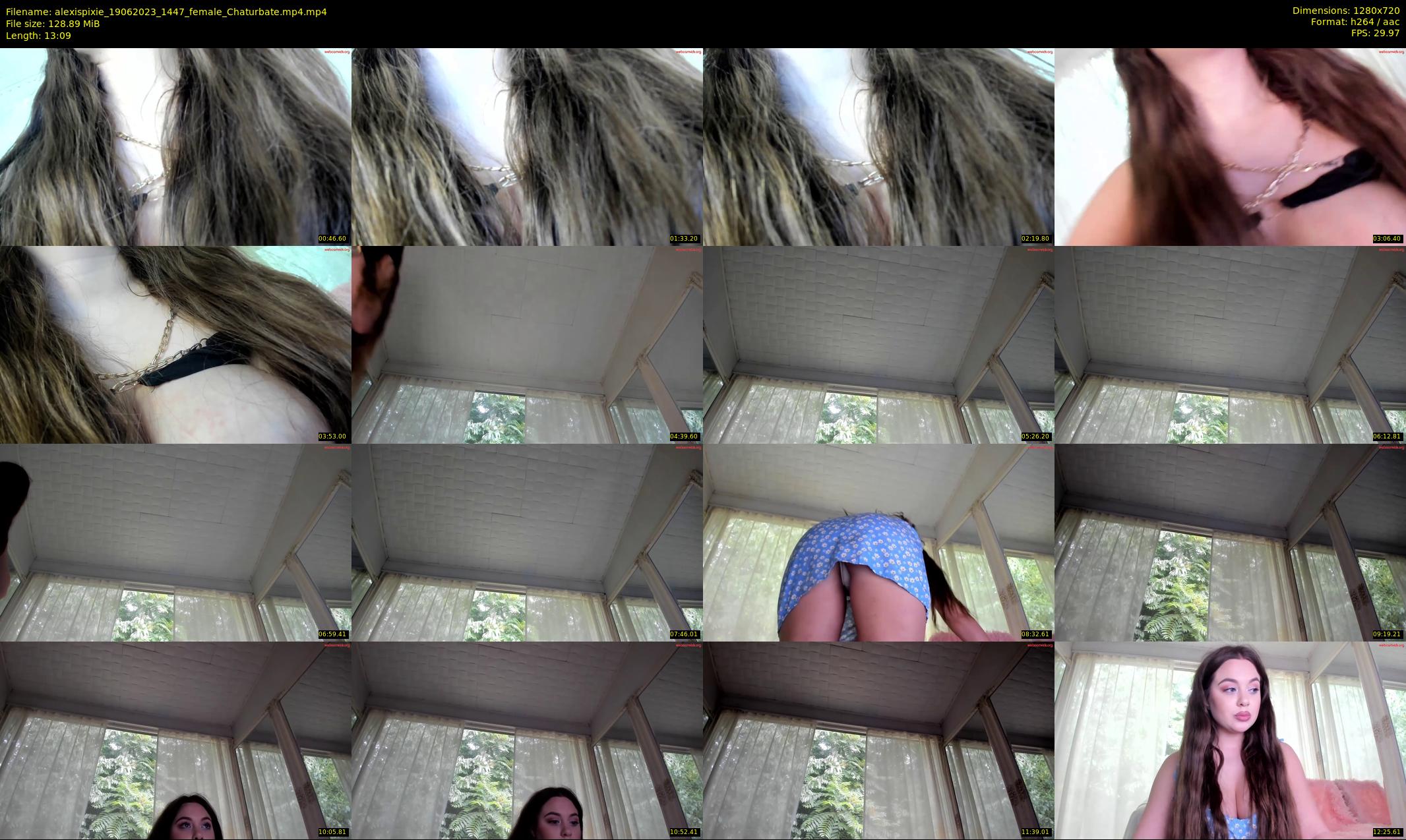 alexispixie — 14 minute Chaturbate female cam show recording, 720p, Jun 19, 2023