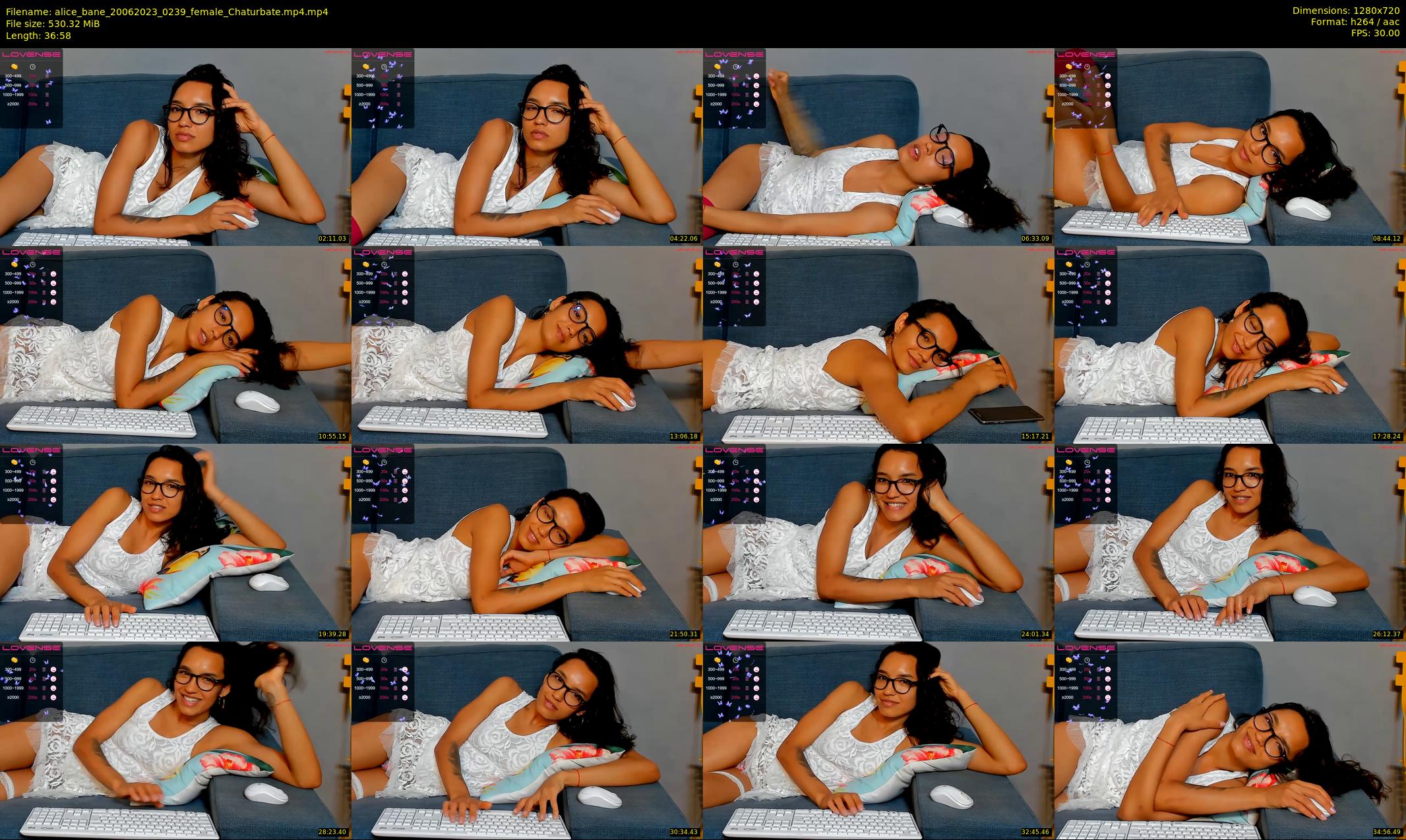 alice_bane — 37 minute Chaturbate female cam show recording, 720p, Jun 20, 2023