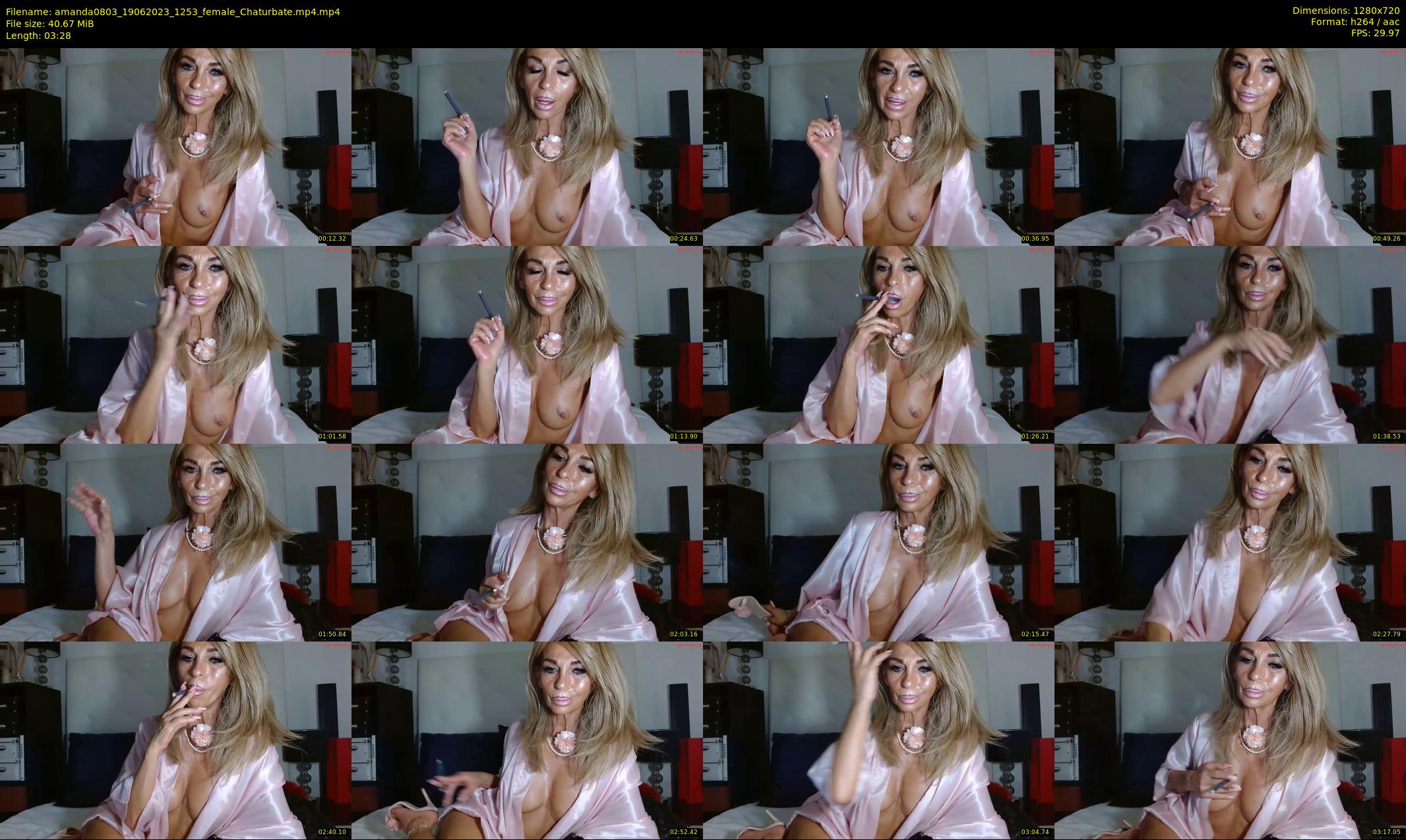 amanda0803 — 4 minute Chaturbate female cam show recording, 720p, Jun 19, 2023