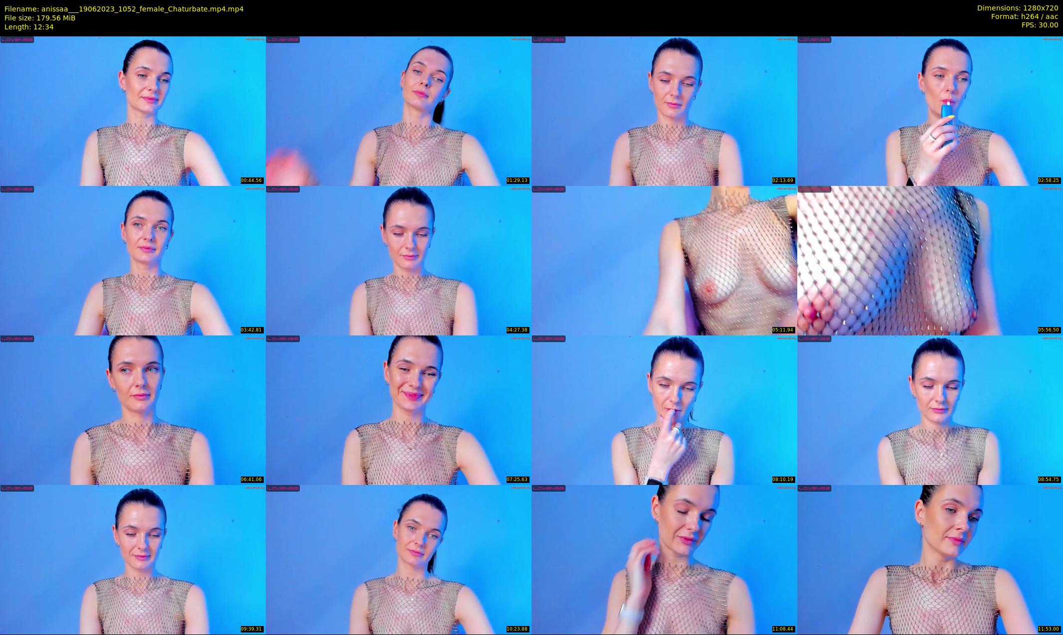 anissaa__ — 13 minute Chaturbate female cam show recording, 720p, Jun 19, 2023